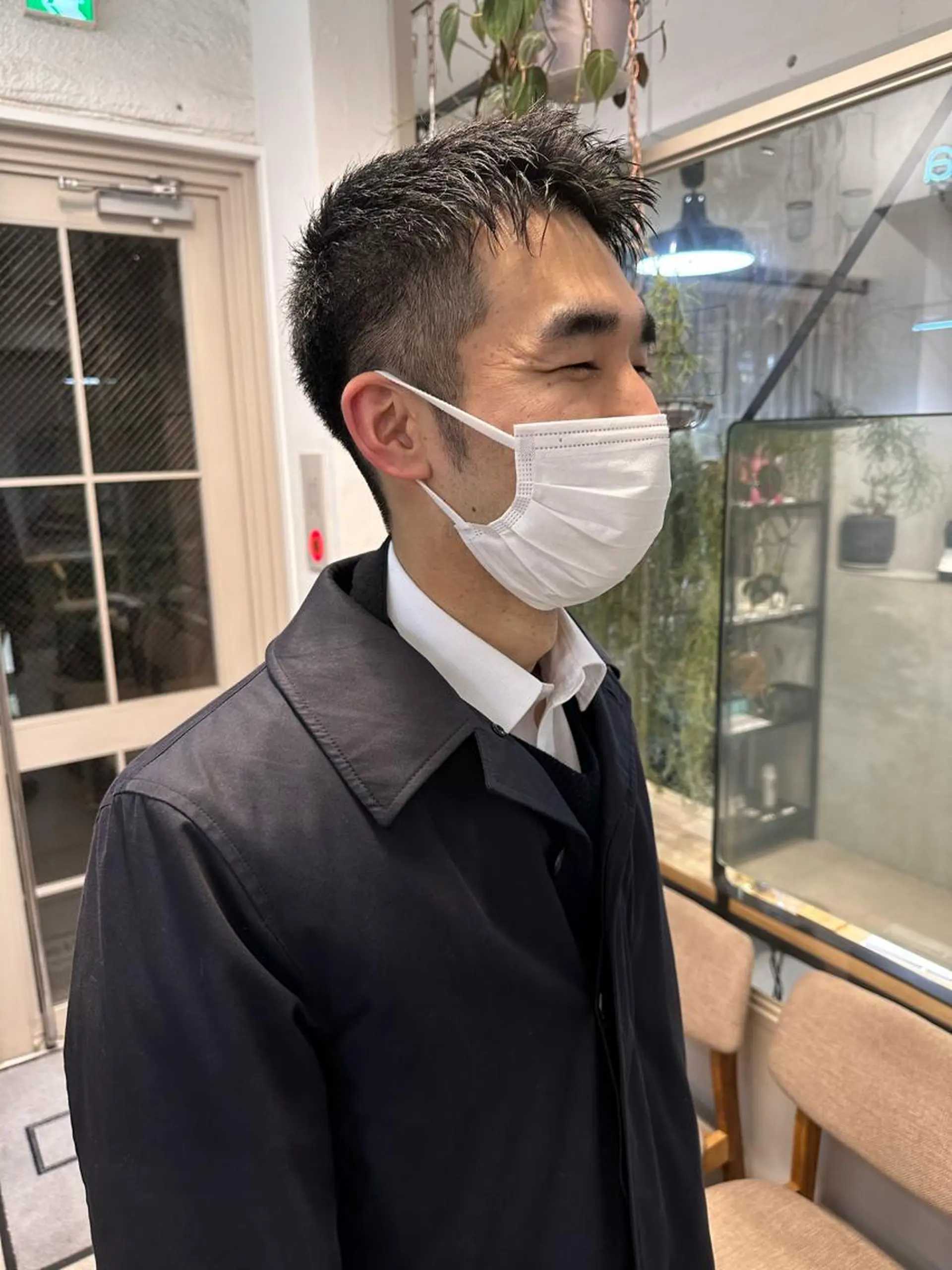 ショート メンズ REINA☁️透明感 カラー/ぷつっと♡のヘアスタイル