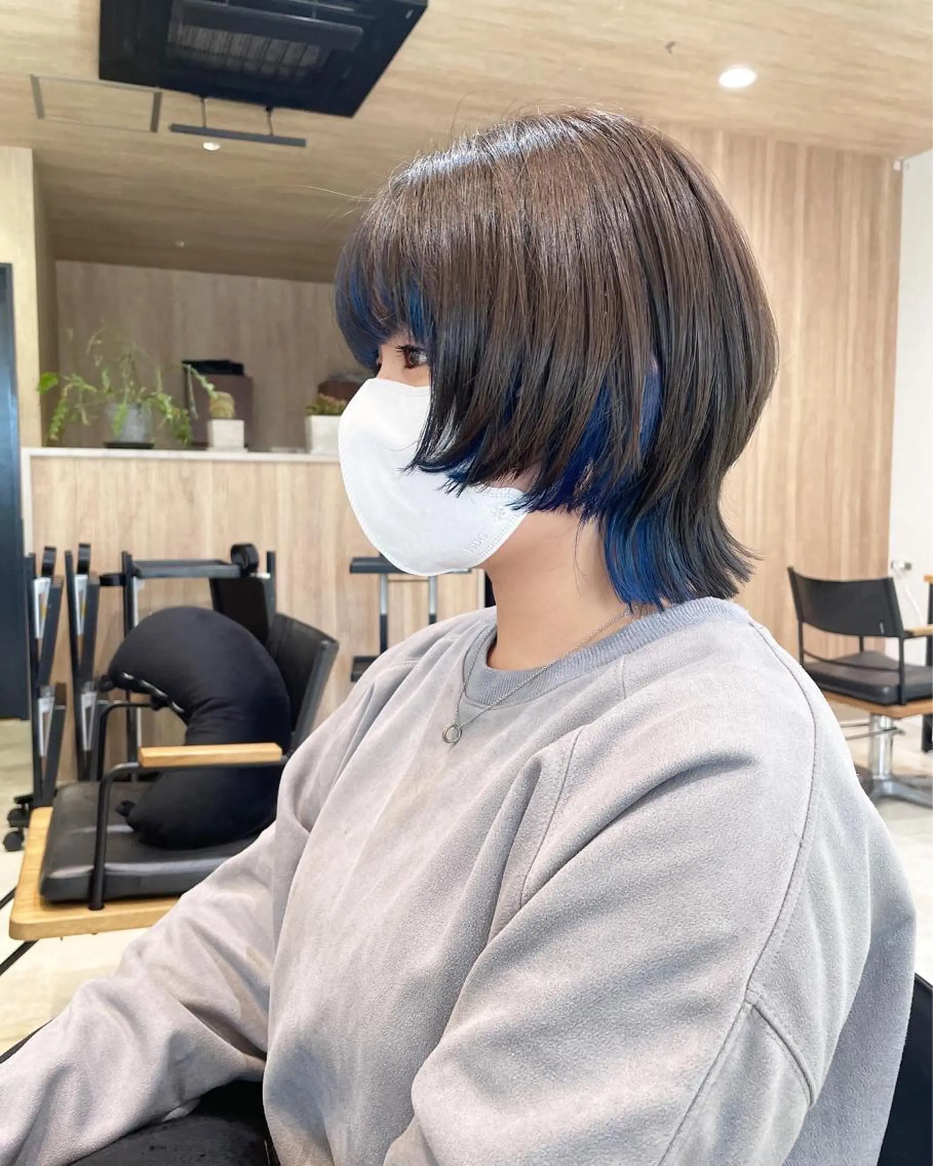 ショート カラー ショートボブ ブリーチ ボブ くびれヘア レイヤーカット カット ヘアカラー 似合わせ レイヤー須川のヘアスタイル