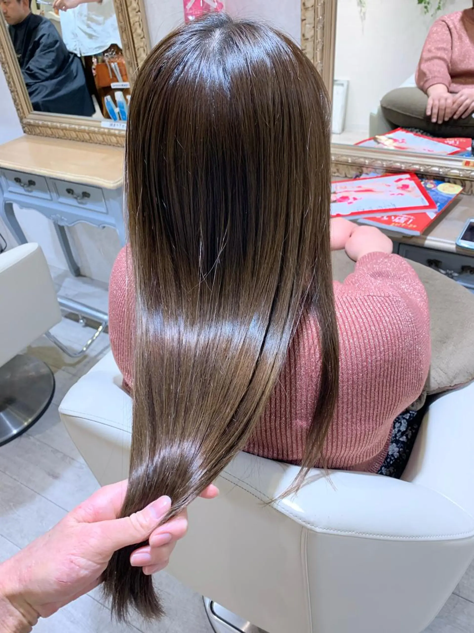 ロング 髪質改善 トリートメント カット トリートメント color coutureのヘアスタイル