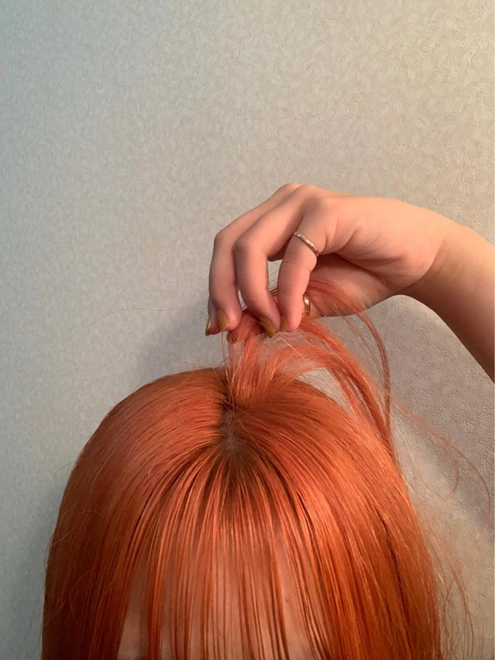 ミディアム カラー 岩戸 新のヘアスタイル