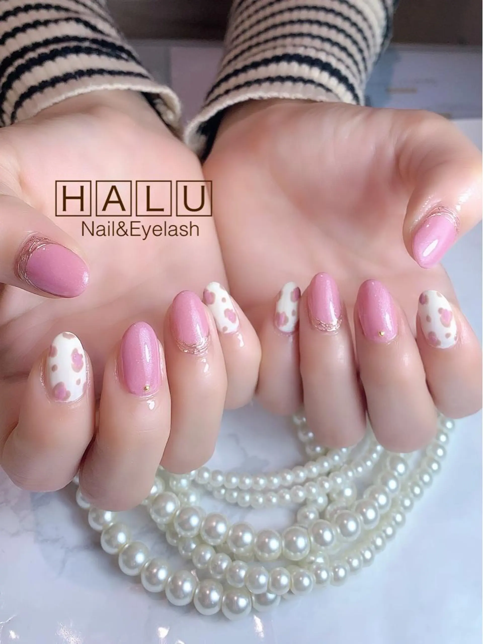ネイル ピンク HALU ハルのネイルデザイン
