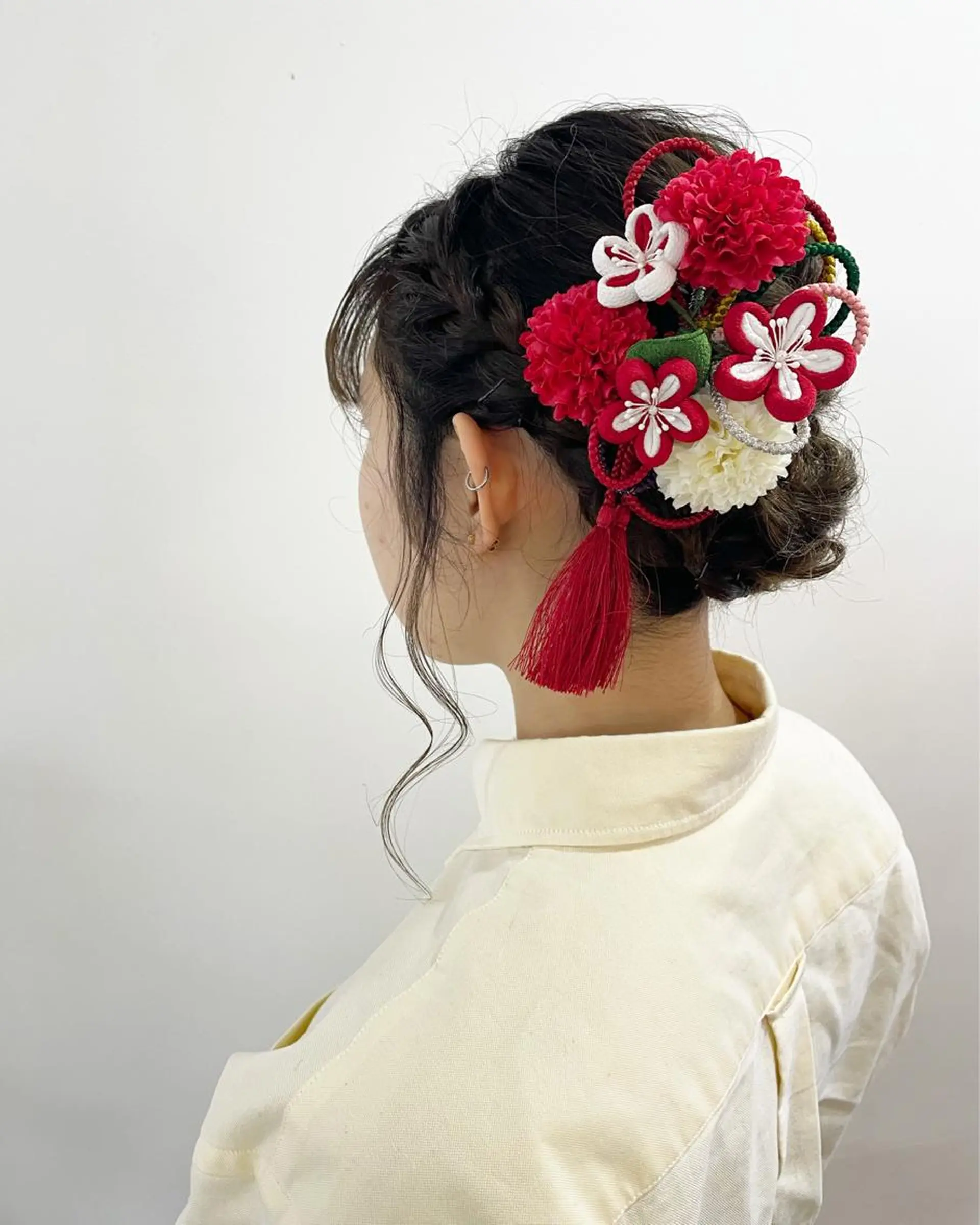 ヘアセット 塔崎 りこのヘアスタイル