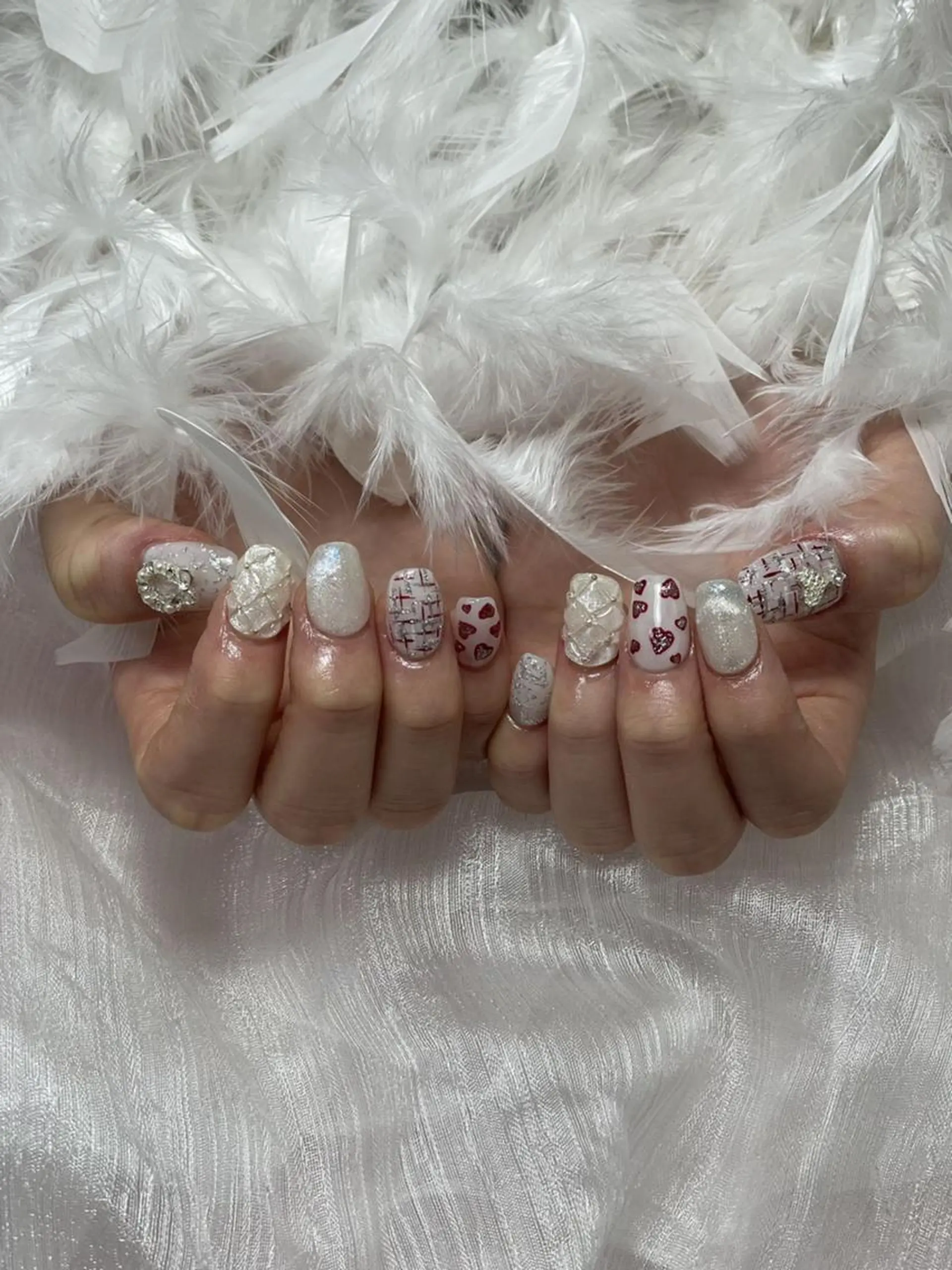 ネイル ハンドネイル ハンドケア DEMAIN- 🌹のネイルデザイン