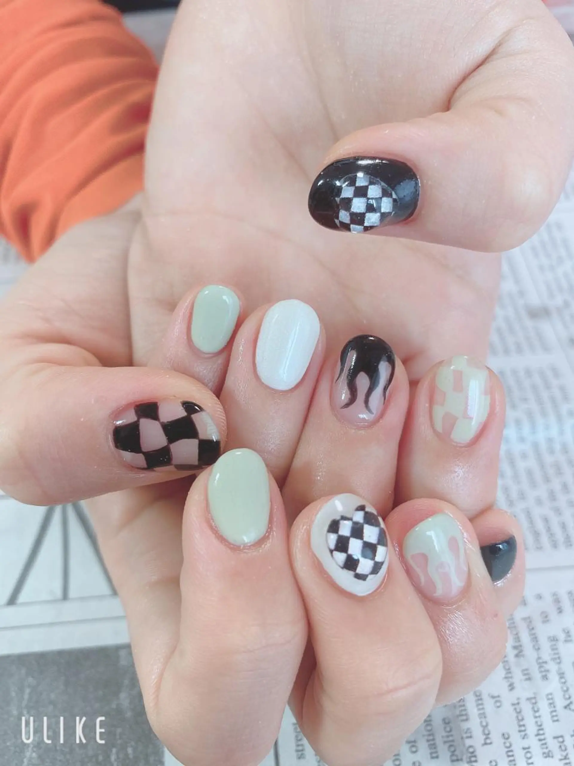 ネイル ハンドネイル ハンドケア 森山 舞のネイルデザイン