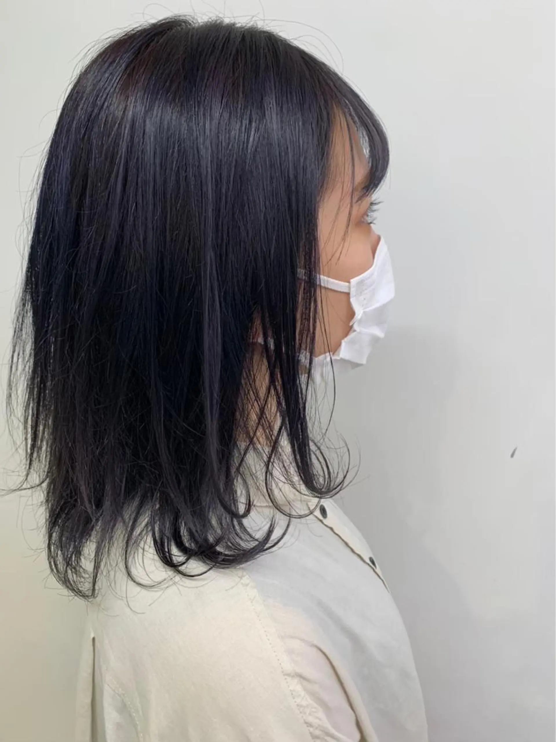 カラー アッシュ ベージュカラー 黒髪 ブリーチ ブラウンカラー MEI🎀垢抜けカラ ー🎀韓国styleのヘアスタイル