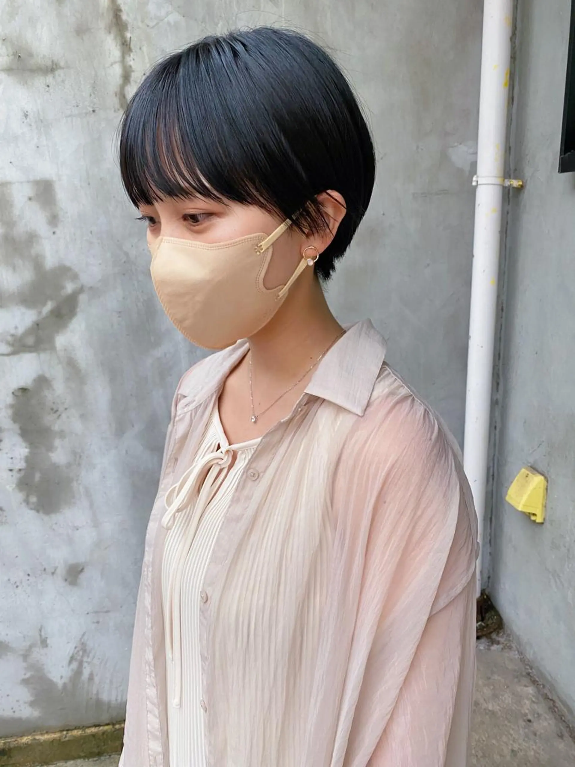 ショート カラー IVORY.所属・🟩白髪ぼかし/ボブ /ショートヘア/大司のヘアスタイル