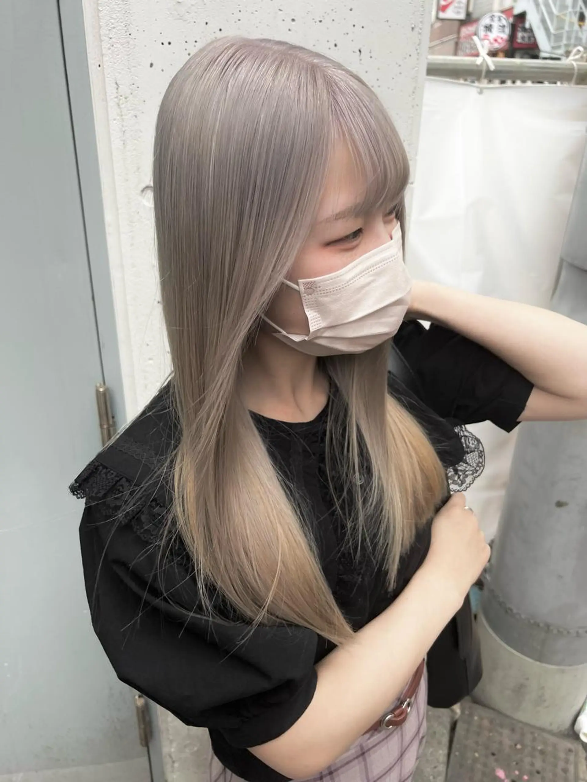 ロング カラー パーマ ヘアアレンジ メンズ キッズ ネイル マツエク・マツパ アイブロウ メンズブリーチ メンズハイライト メンズインナーカラー メンズウルフカット アッシュ カット ヘアカラー トリートメント nico TOKYO 渋谷所属・ブリーチ　ハイトーン 特化🌈フジタハルキのヘアスタイル