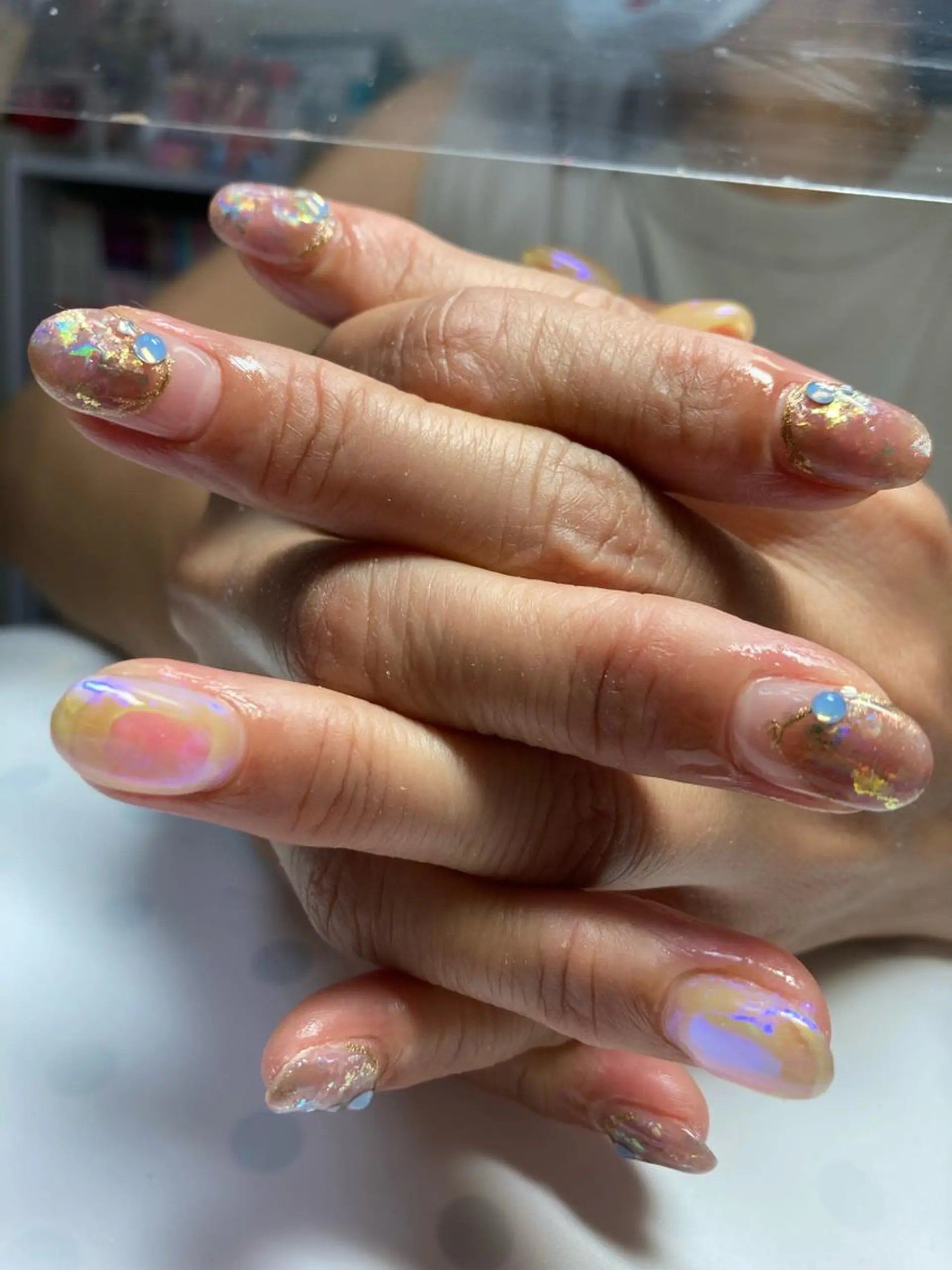 ミディアム ネイル nail yukkoのネイルデザイン