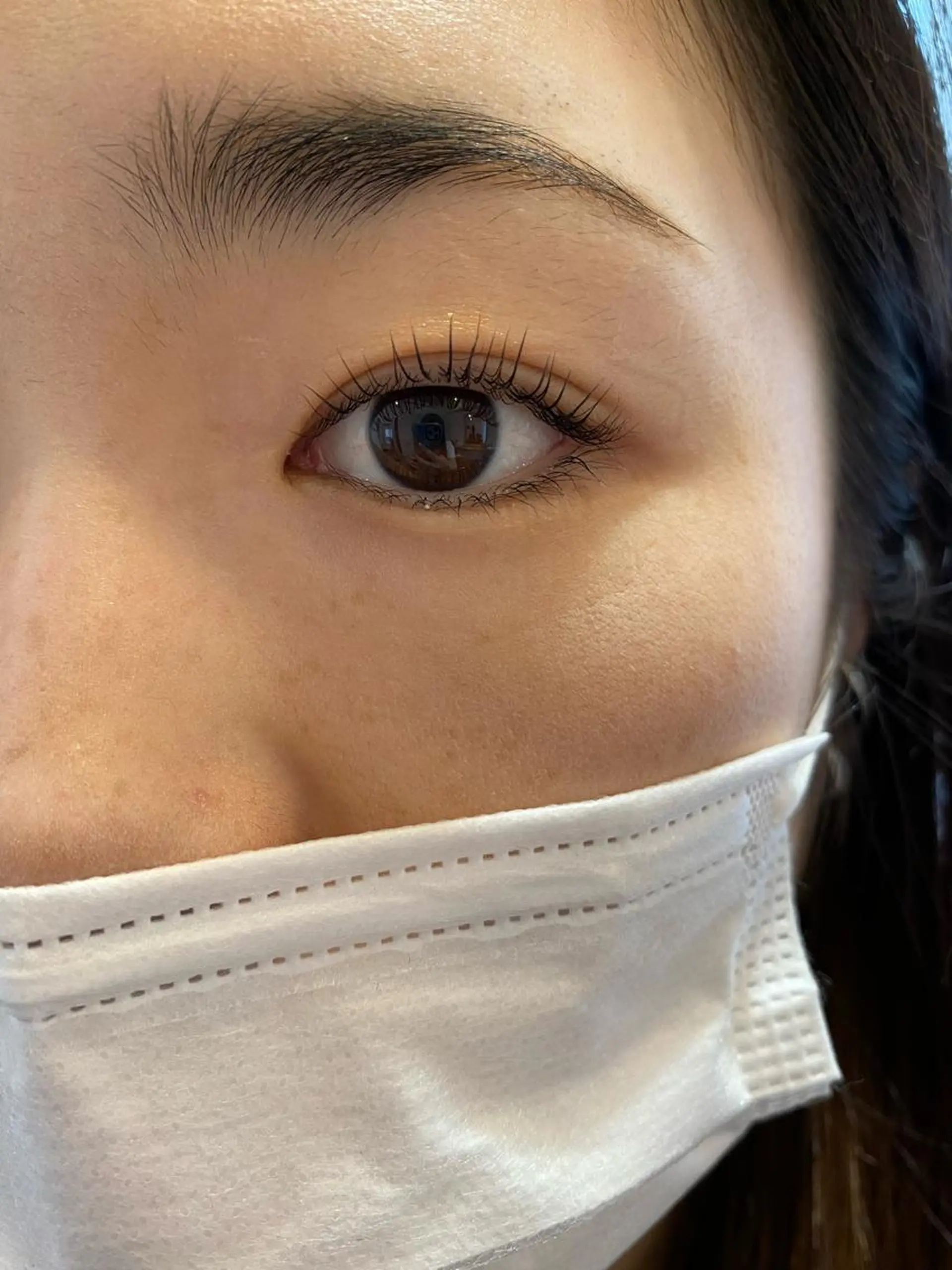 マツエク・マツパ マツパ ブリーチなしカラー ダブルカラーエクステのヘアスタイル