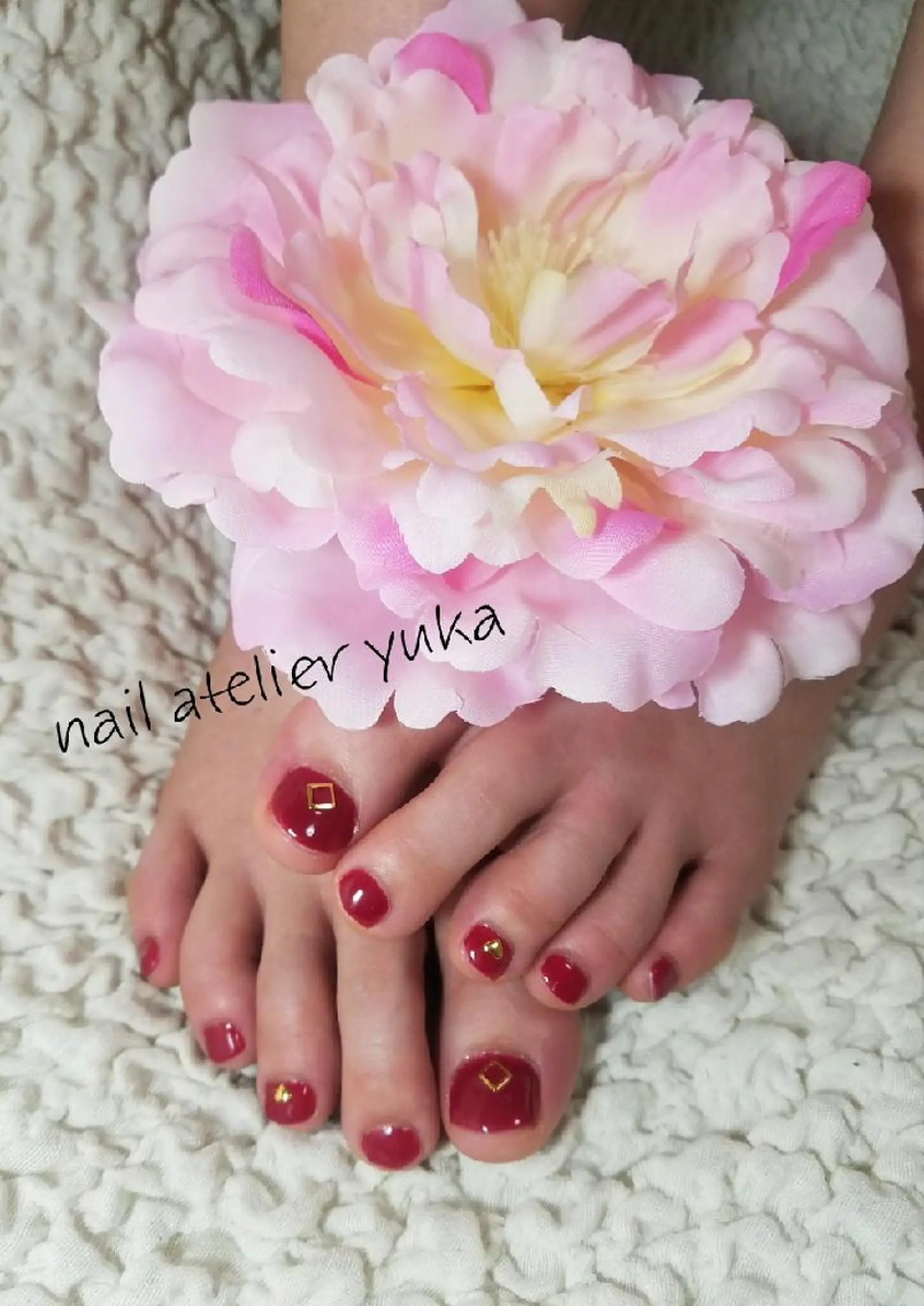 ネイル ボルドー nail atelier yuka所属・❤ yuka❤のネイルデザイン