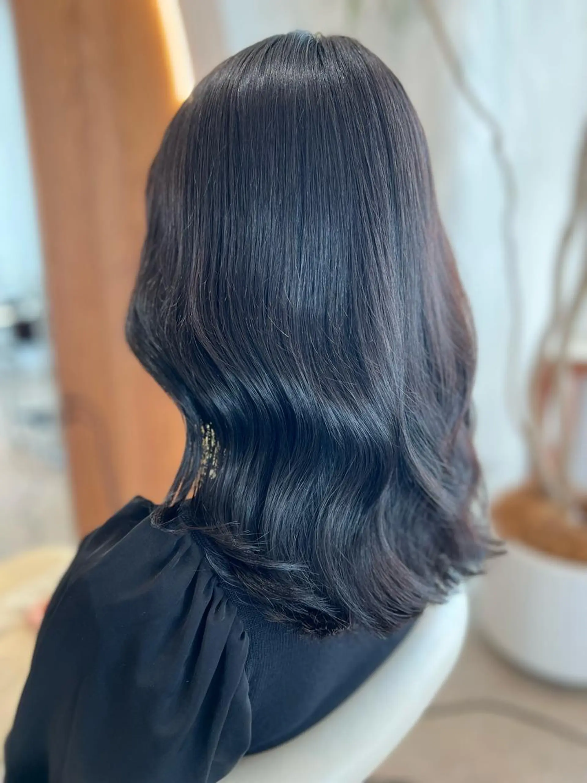 ミディアム カラー イルミナカラー 韓国風ヘア レイヤーカット カット ヘアカラー トリートメント ヘアセット 韓国レイヤー🇰🇷 韓国研修◎渋谷カイトのヘアスタイル