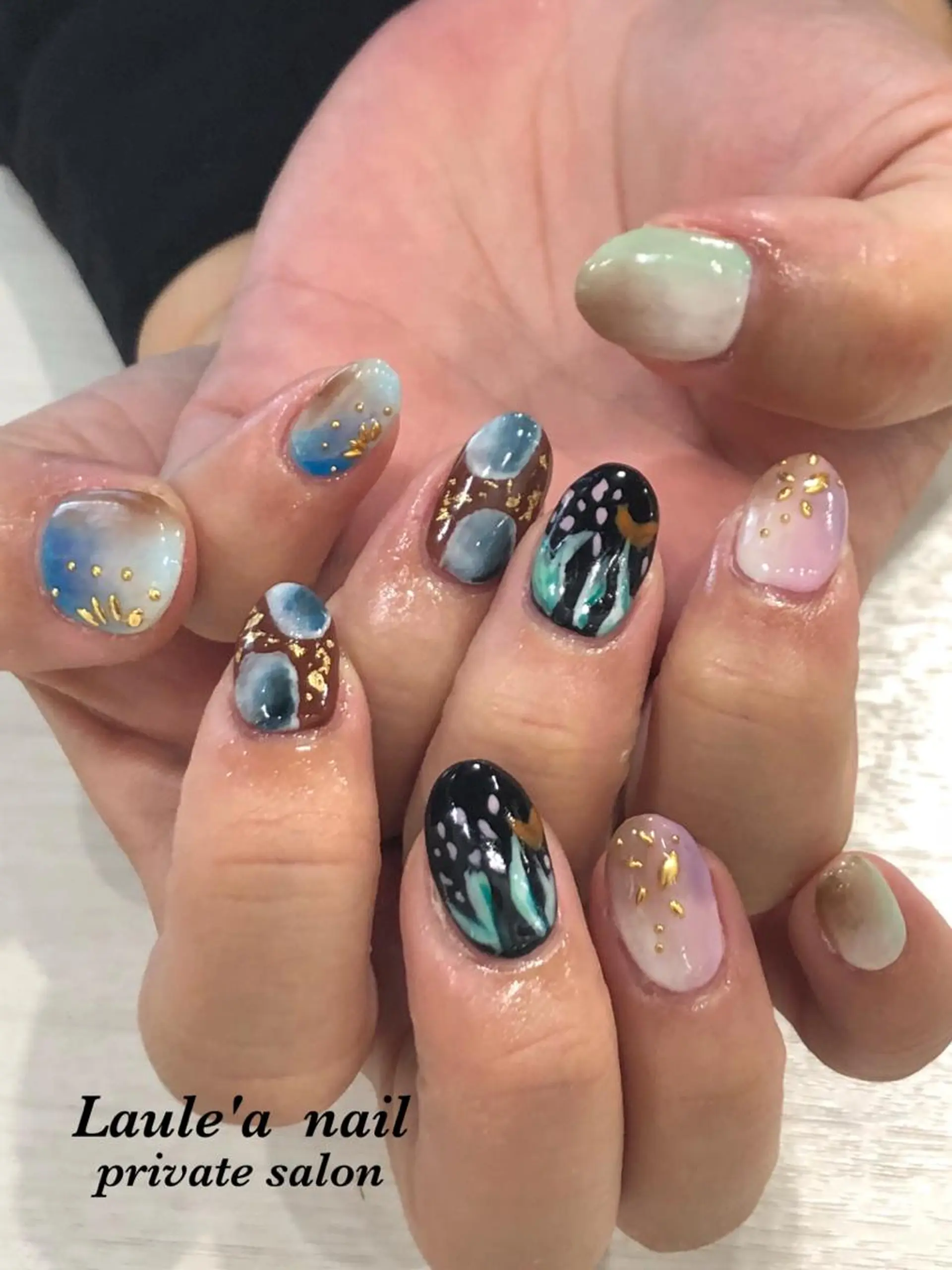 ネイル アートネイル 福田 加奈のネイルデザイン