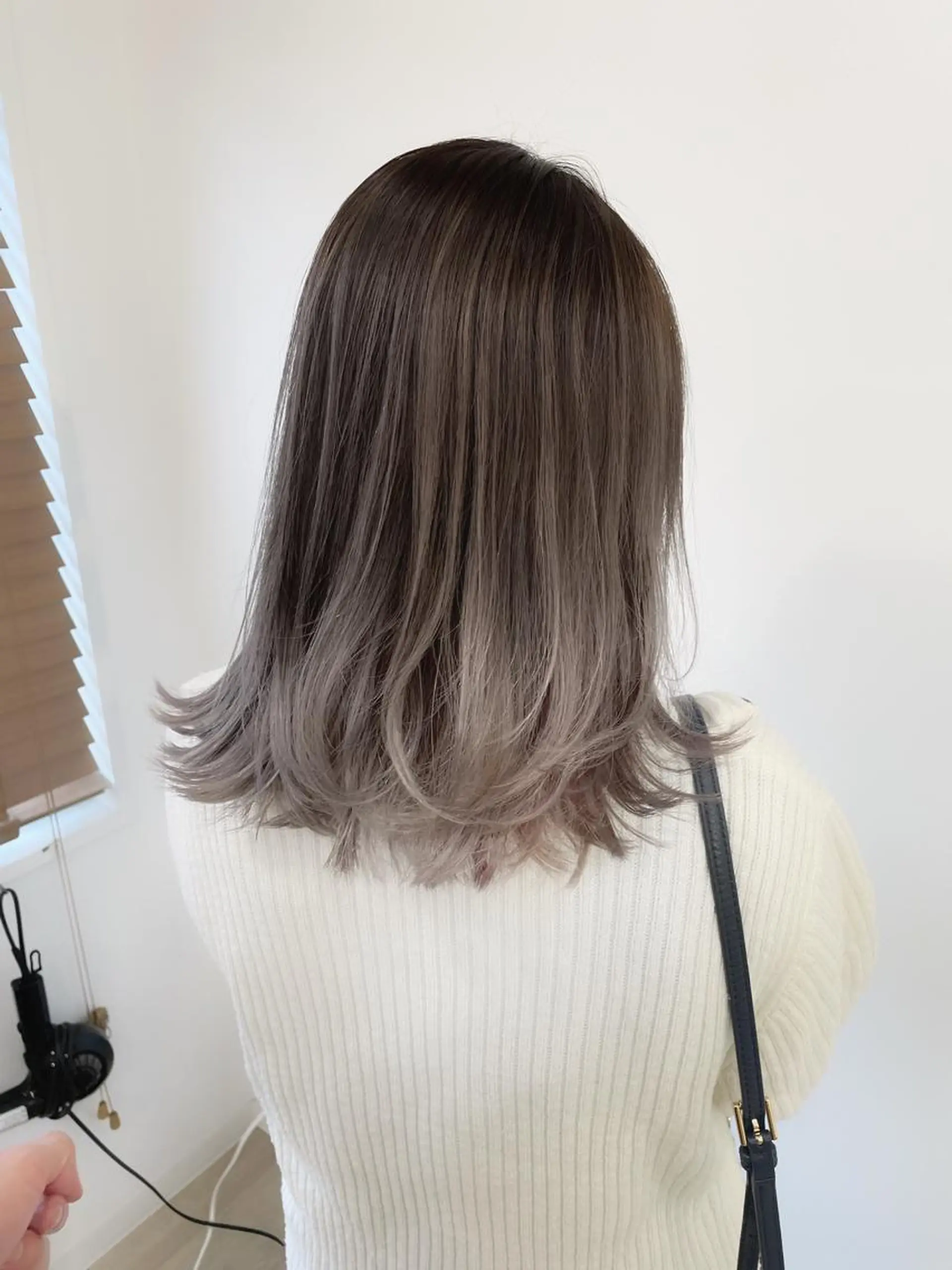 ミディアム カラー かわさき ともやのヘアスタイル