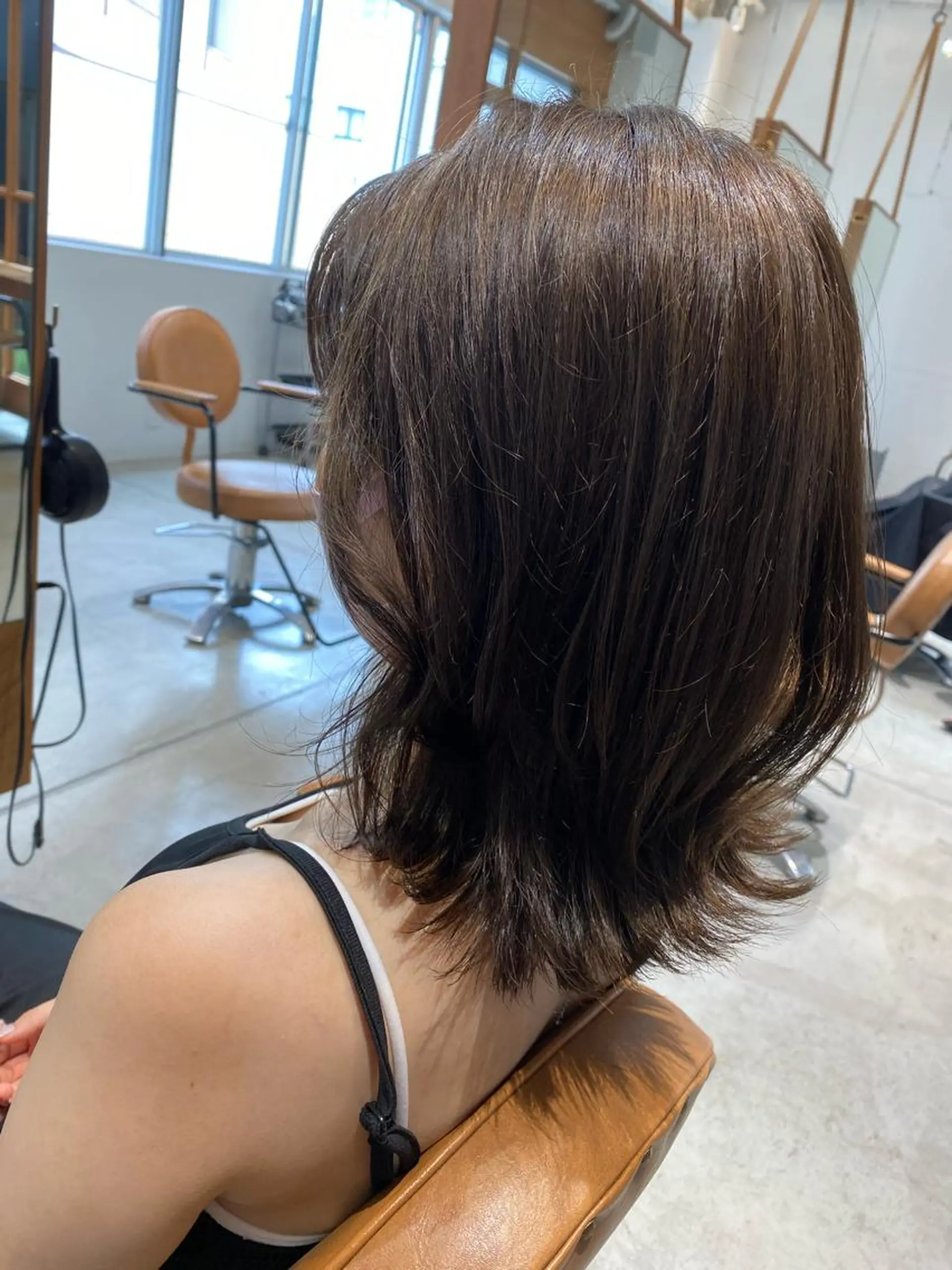 ミディアム カラー kico home 肥後橋店所属・似合わせレイヤー 阿波座/ふじむらのヘアスタイル