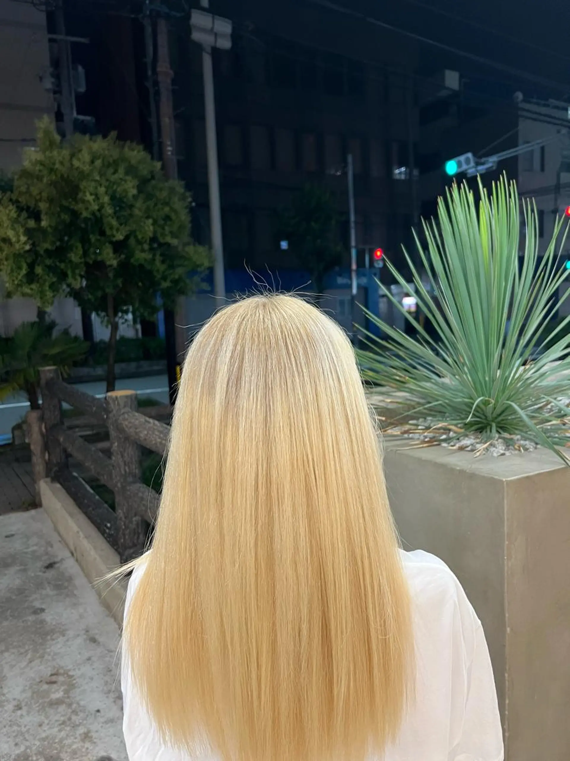 ロング カラー ブリーチ 山下泰誠 TIDEHAIR🌱のヘアスタイル