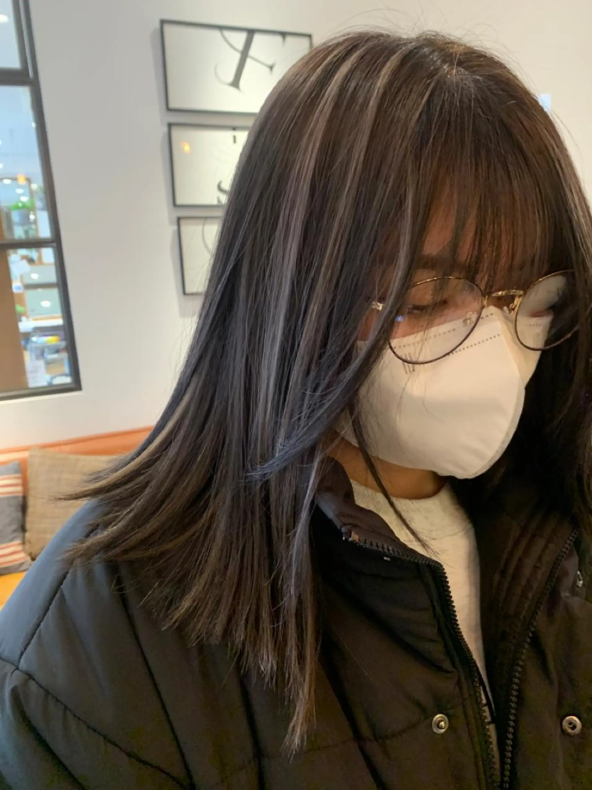 カラー ハイライトカラー RIO .のヘアスタイル