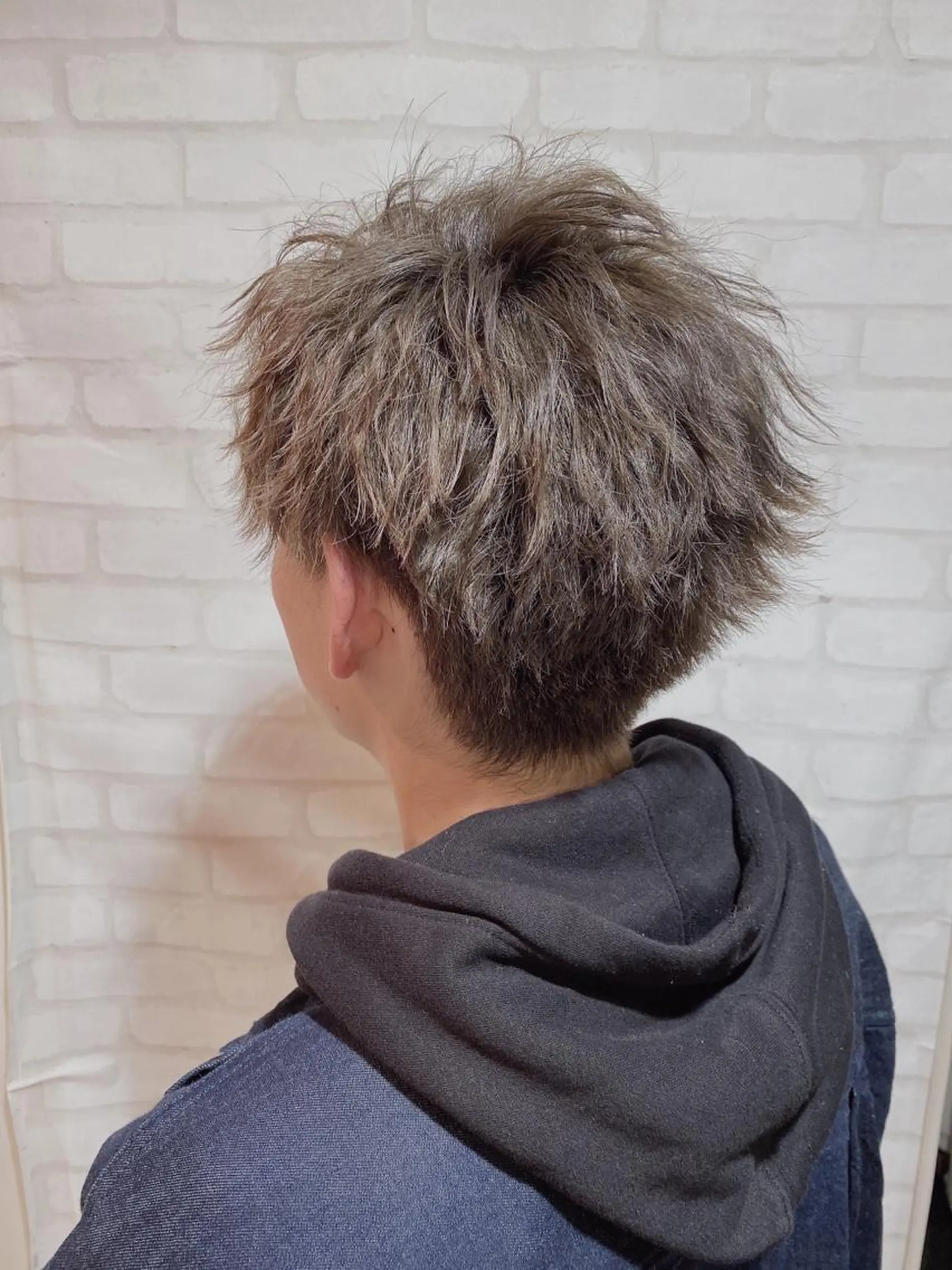 カラー ヘアアレンジ メンズ 髪質改善カラー🫧 舘田千乃のヘアスタイル