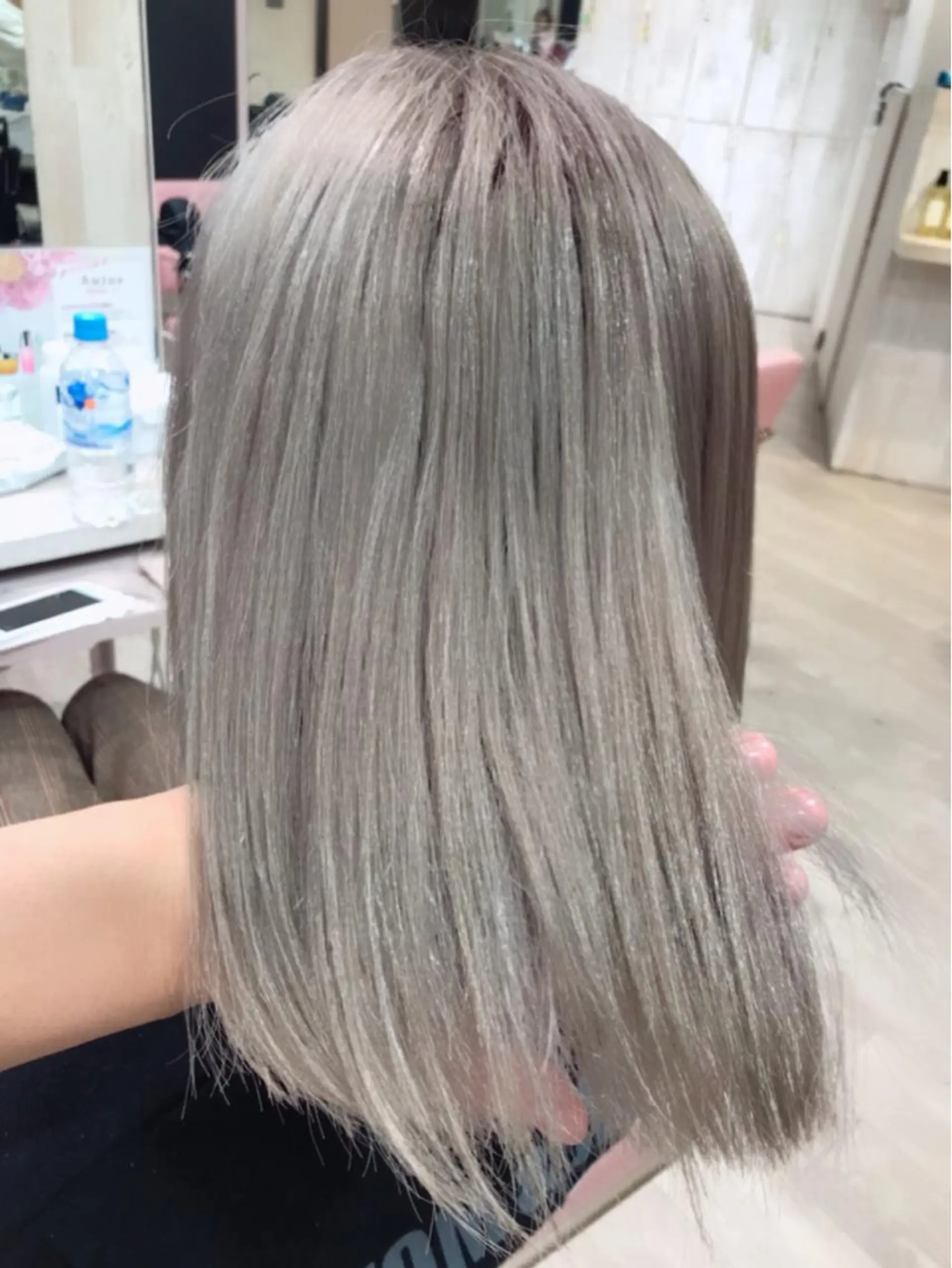 ミディアム カラー 高島大登/顔周り /レイヤーカットのヘアスタイル