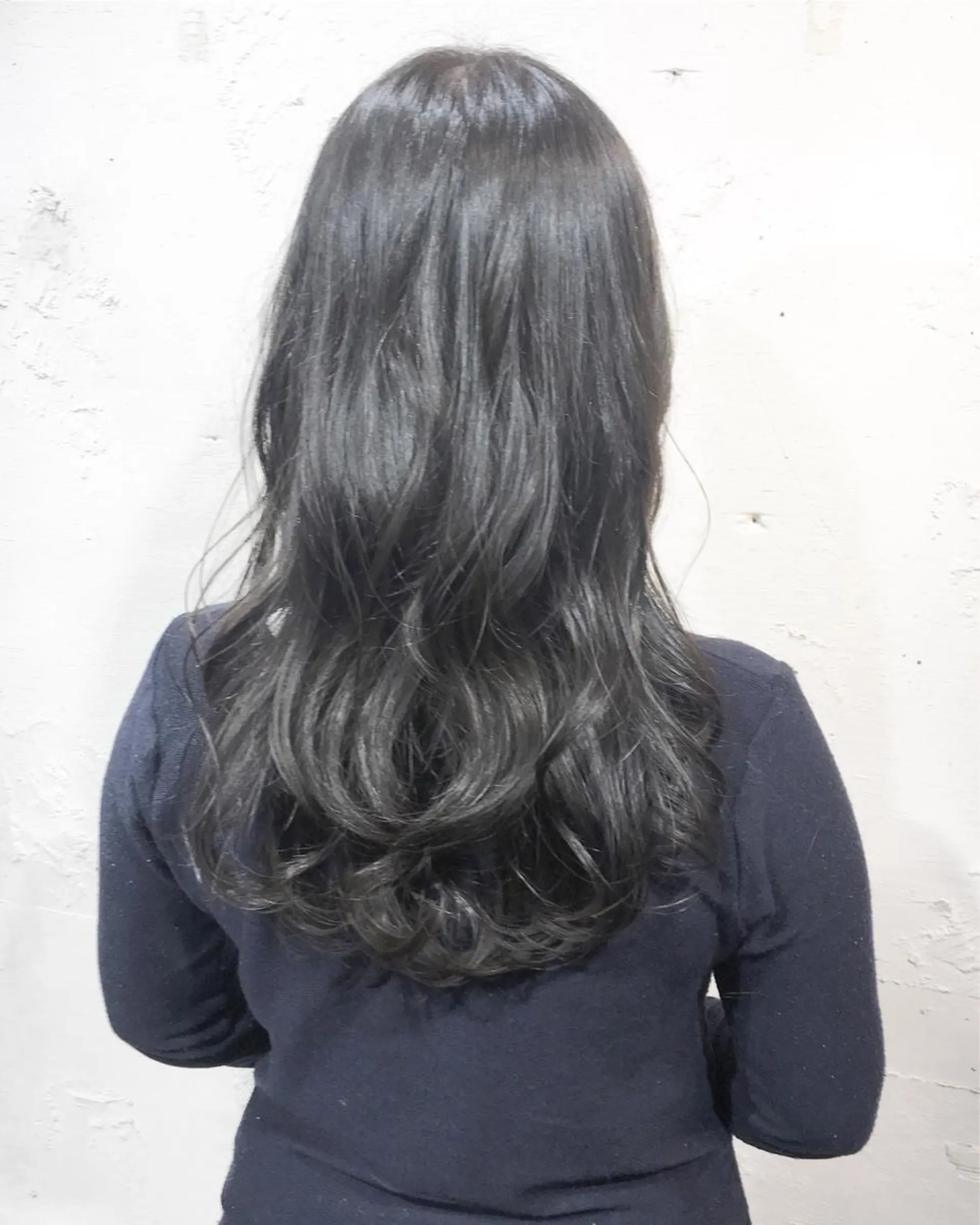 ロング カラー ヘアアレンジ ダークグレー ダークグレージュ グレージュ ✨艶髪✨透明感✨ 山内大樹のヘアスタイル