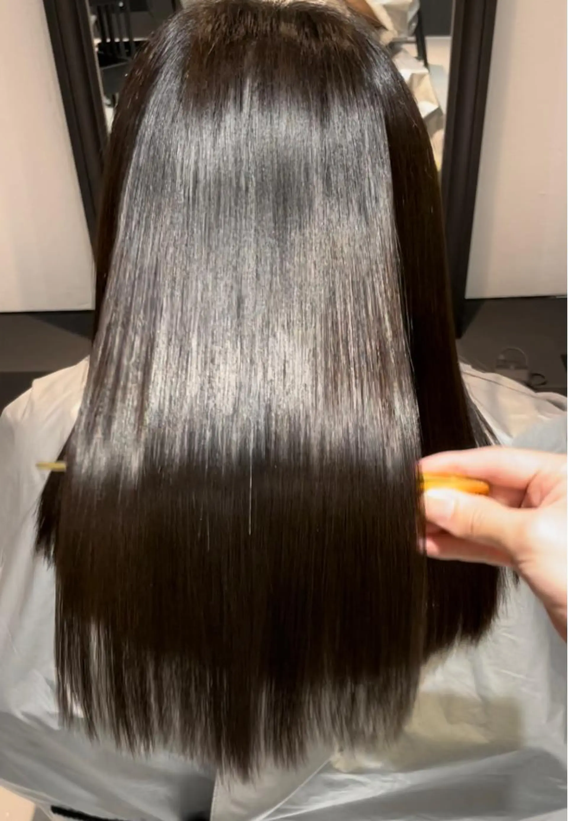 ミディアム カット ヘアカラー トリートメント 永井龍🫧金山🫧 徒歩1分🚶のヘアスタイル