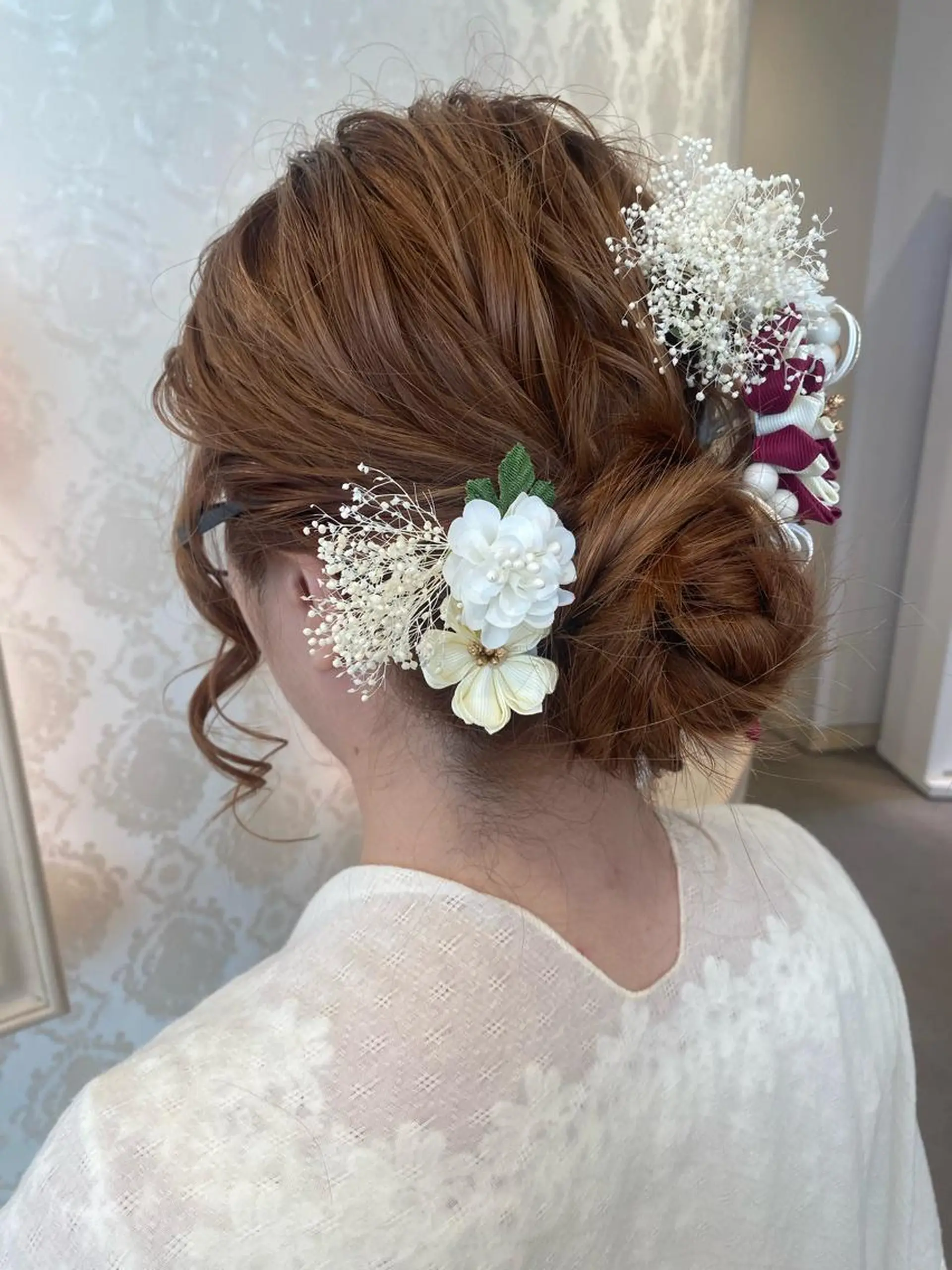 ヘアアレンジ 浴衣 艶カラー🌸アレンジ 🌹Sally🕊️のヘアスタイル