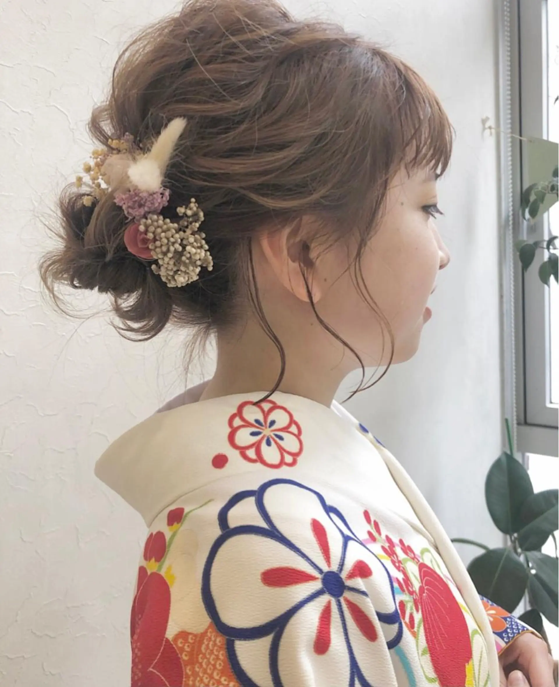 ミディアム カラー nakahara madokaのヘアスタイル