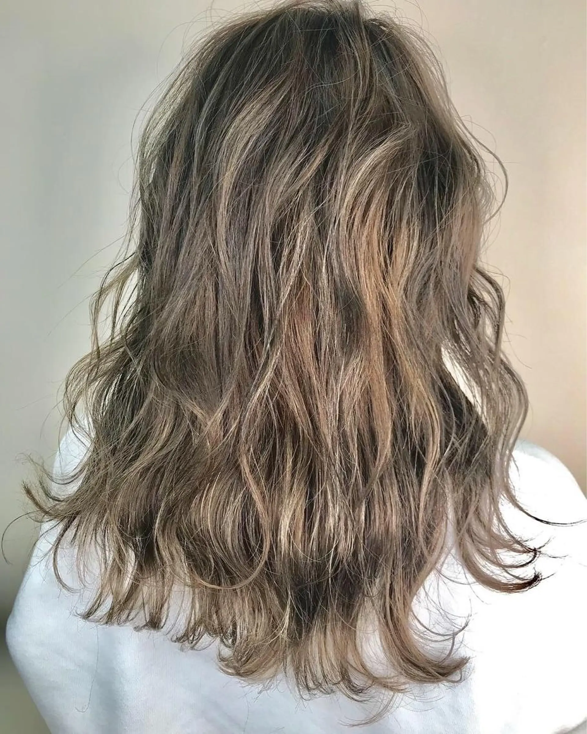 ロング カラー パーマ Lien 深井店のヘアスタイル