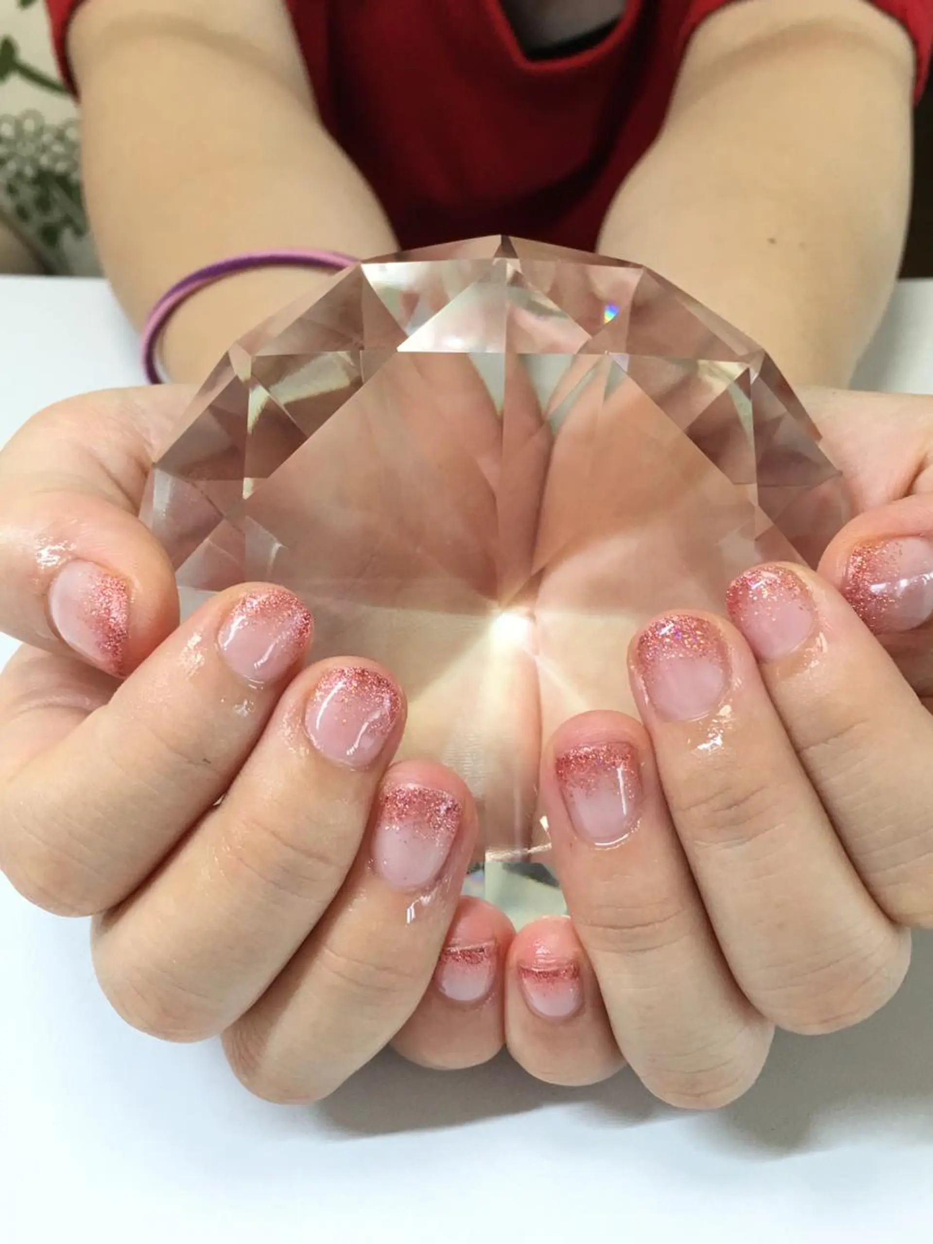 カラー グラデーションカラー glow_ nailのネイルデザイン