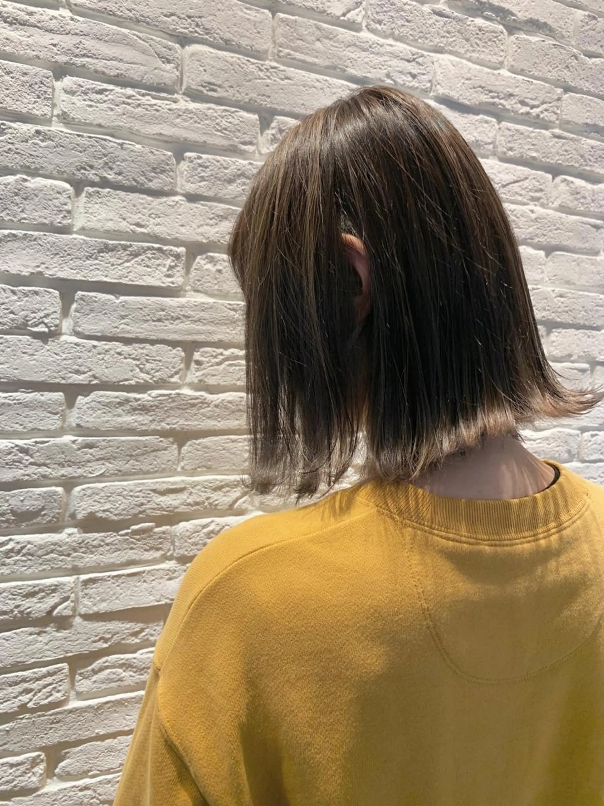 ミディアム ハイライト Pēji所属・松村 総のヘアスタイル