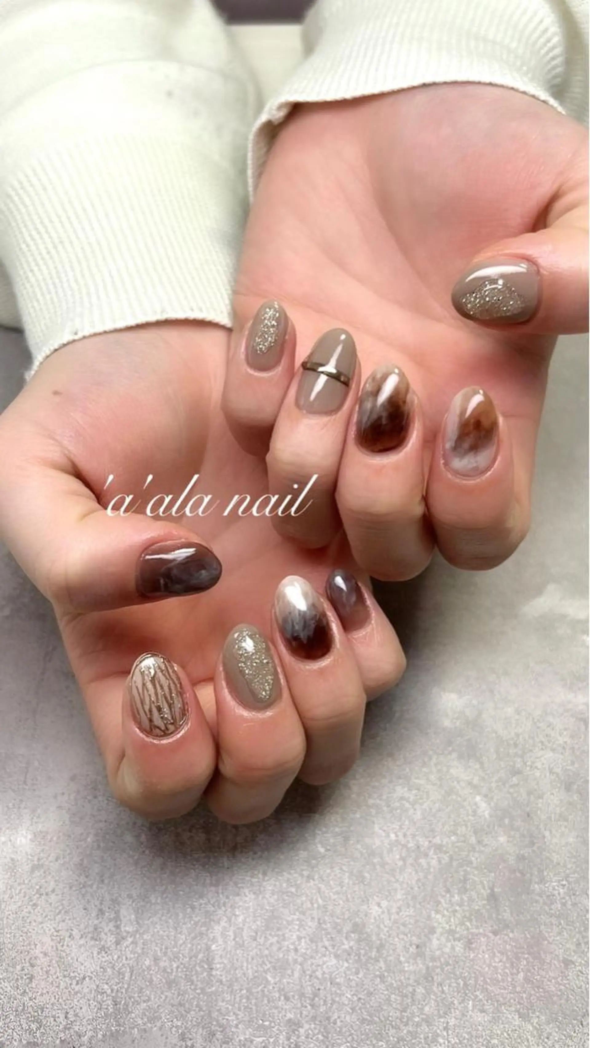 ネイル 'a'ala nailのネイルデザイン