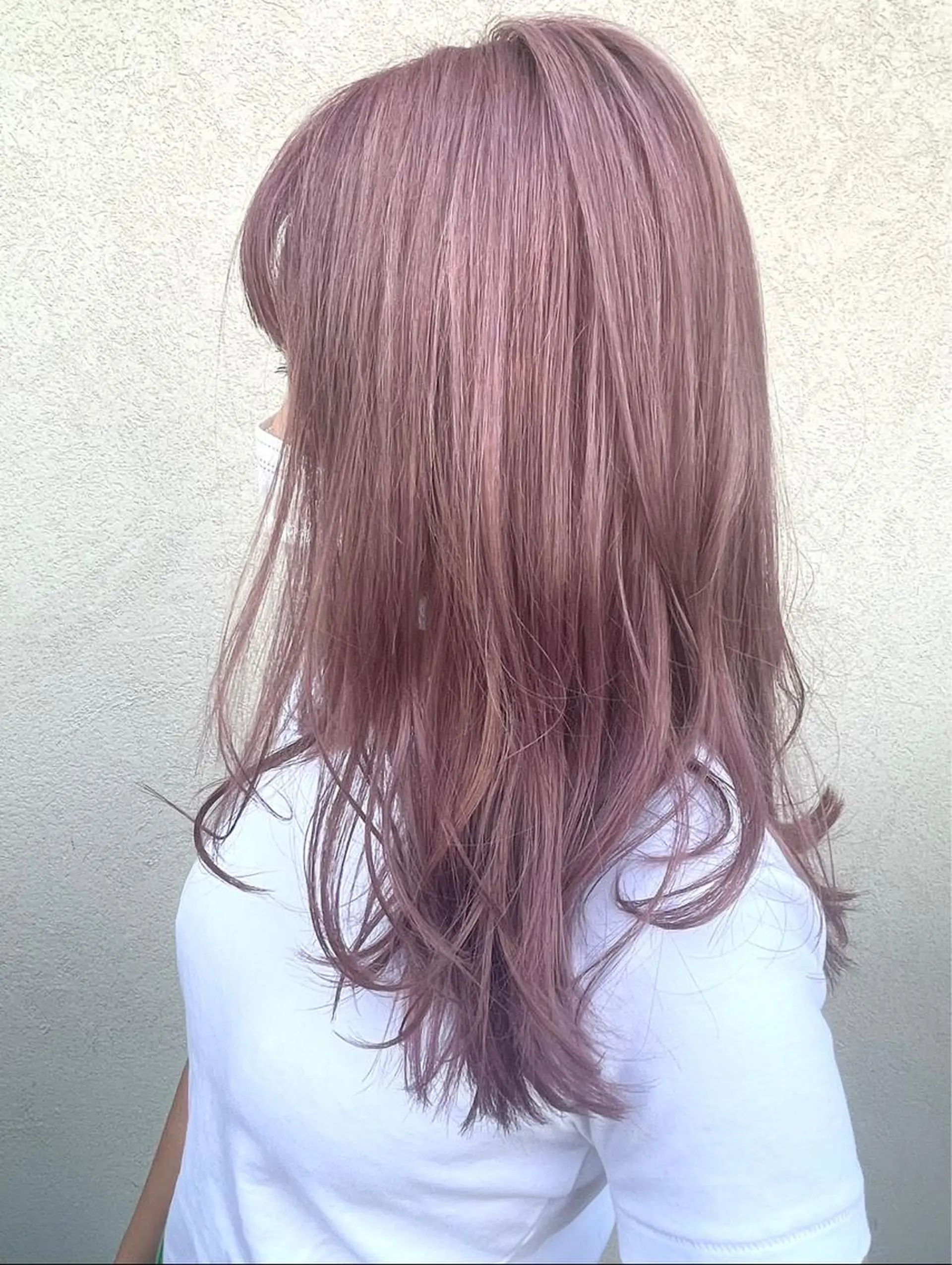 セミロング カラー 渡辺 瑠美のヘアスタイル