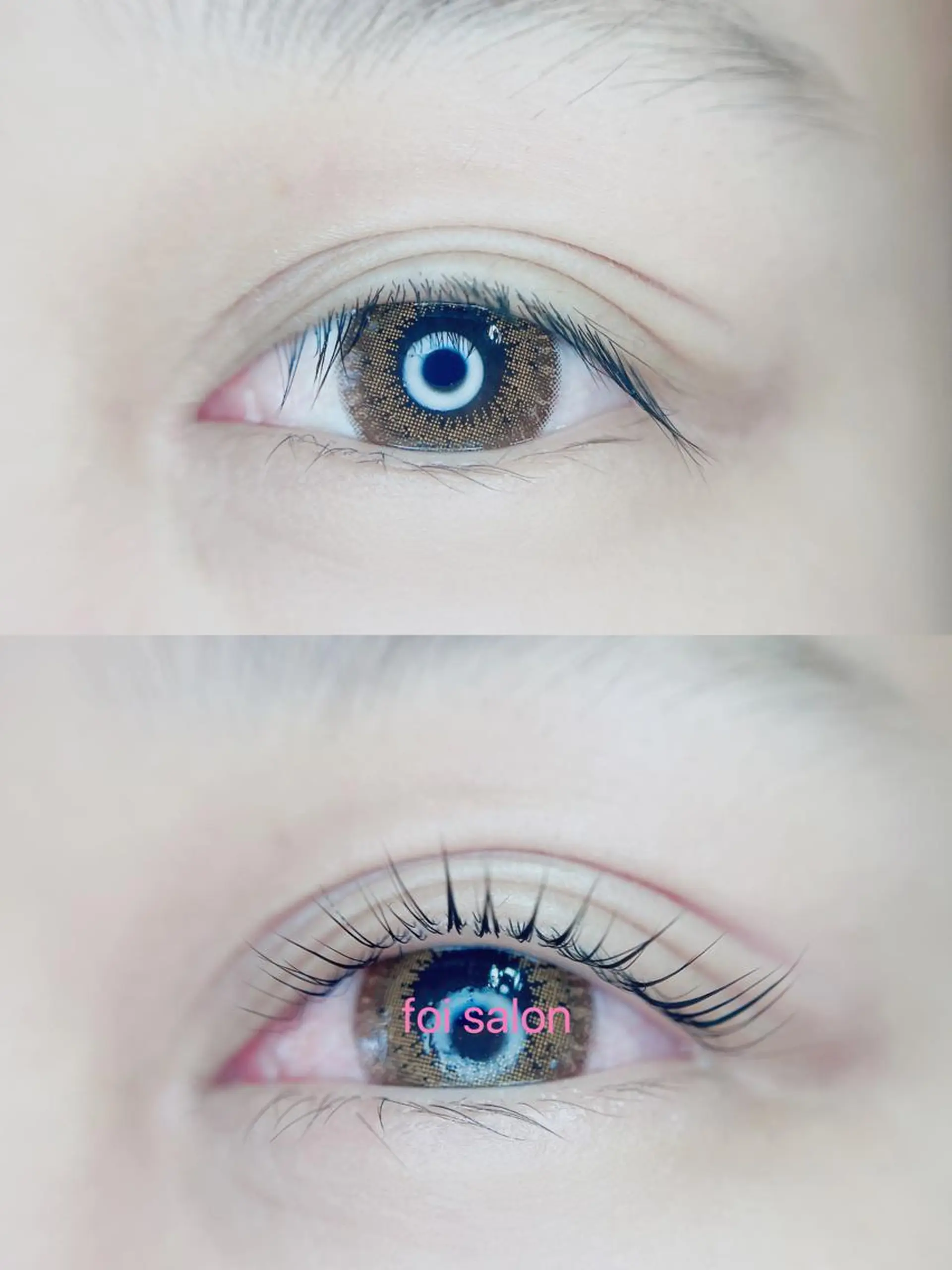 マツエク・マツパ パリジェンヌラッシュリフト foisalon 新宿西口店のマツエク・マツパデザイン