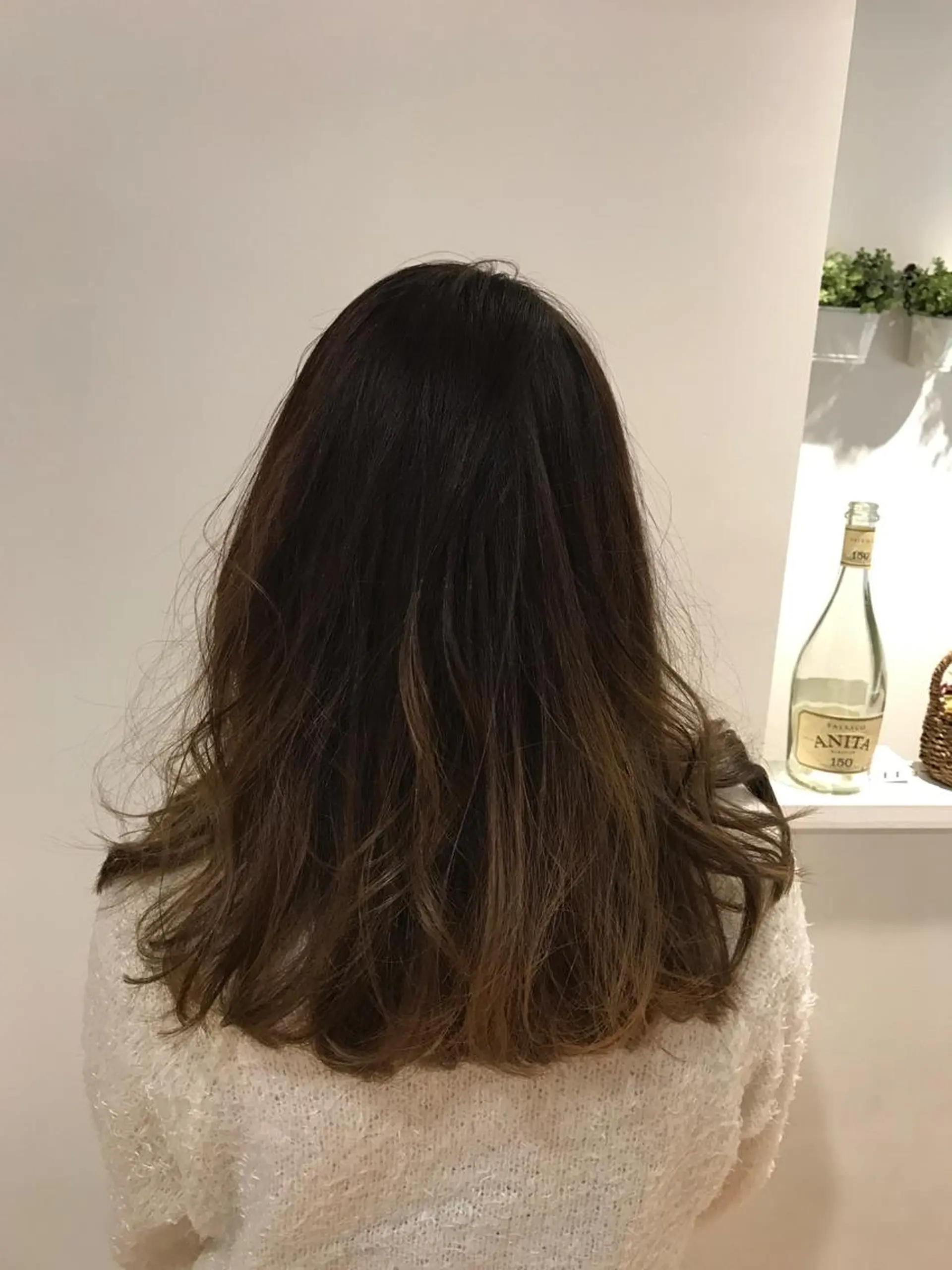 セミロング 庄司 美佑樹のヘアスタイル