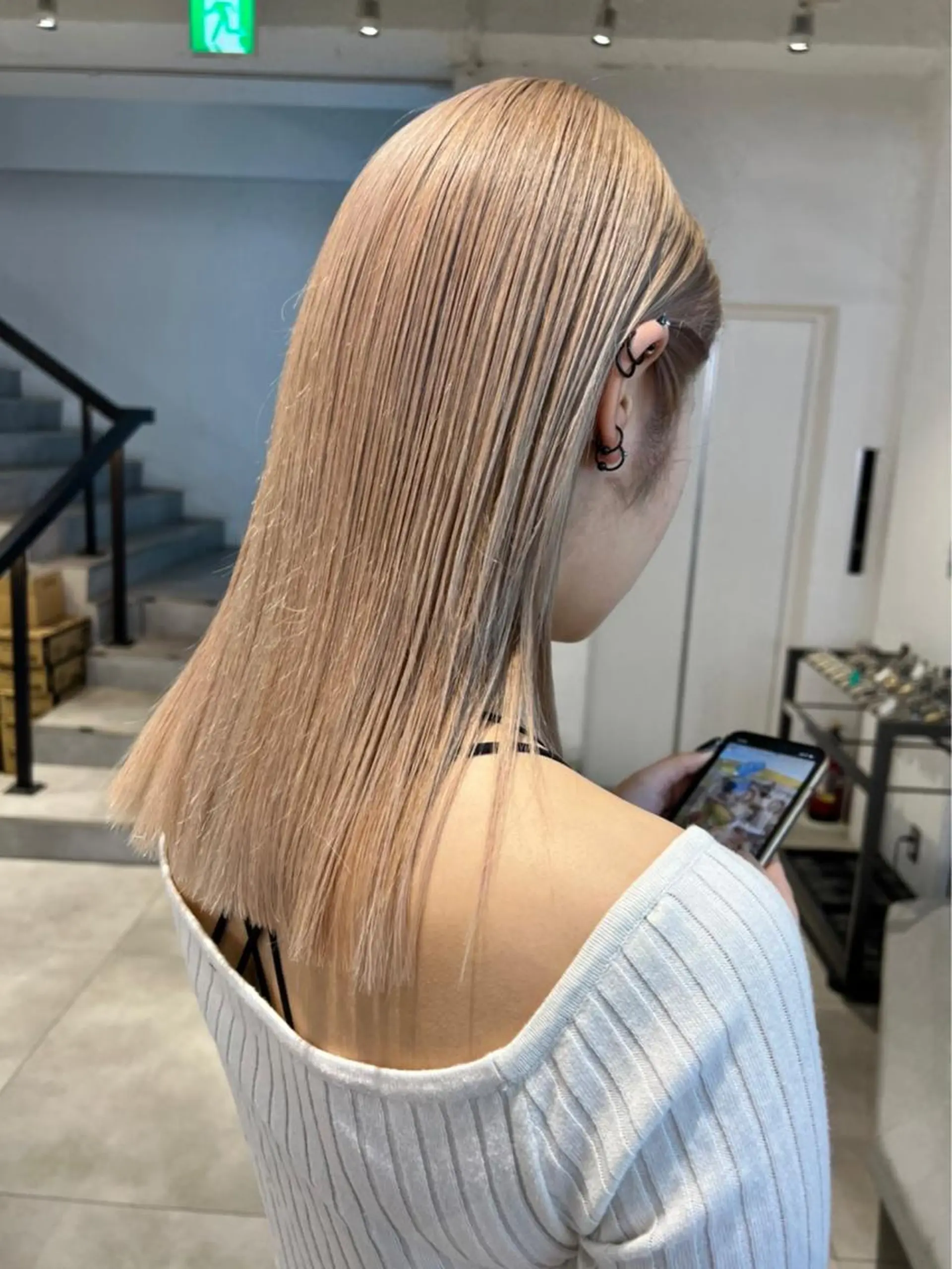 カラー 酸性ストレート・ メンズ  三原 楊子のヘアスタイル