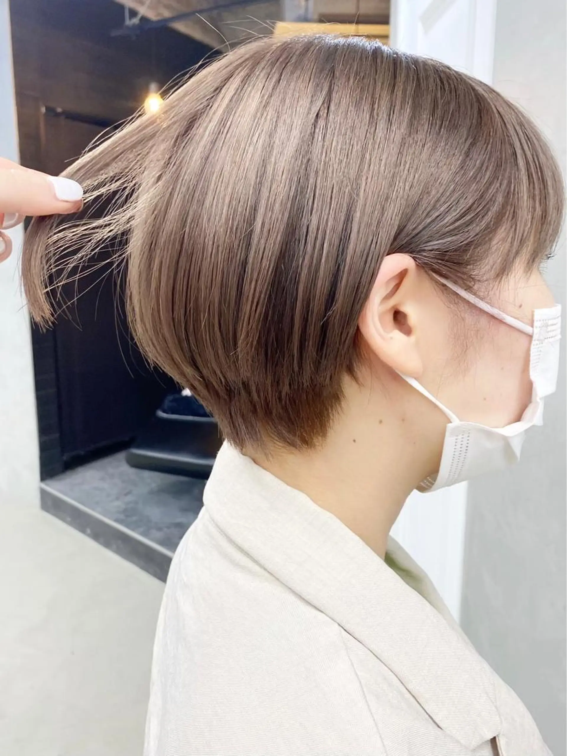 ショート ショートヘア 🧸艶々韓国ヘア 🧁mizunaのヘアスタイル