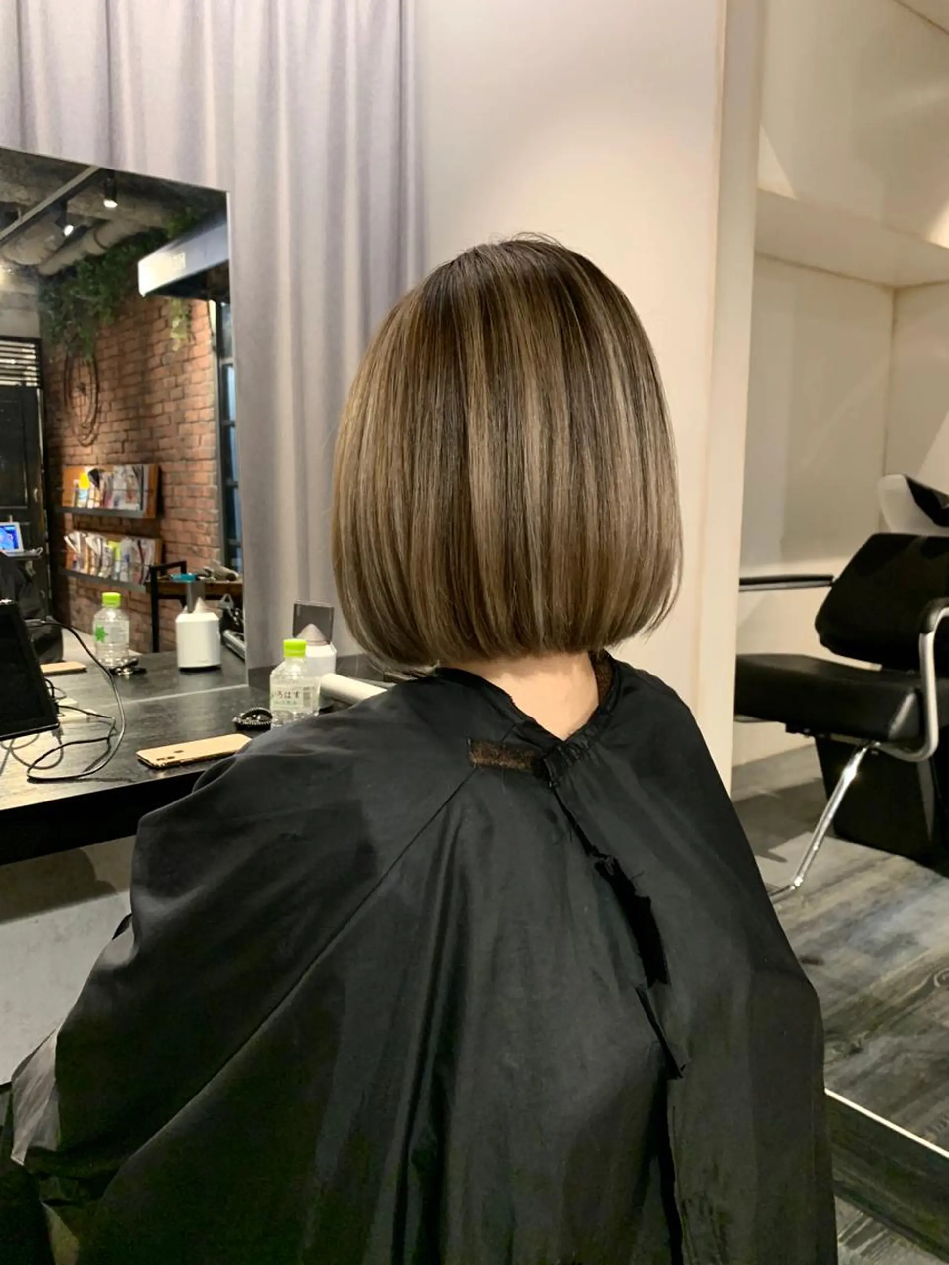 ショート ハイライト レイヤーカット カット ヘアカラー トリートメント 田中 聖也のヘアスタイル