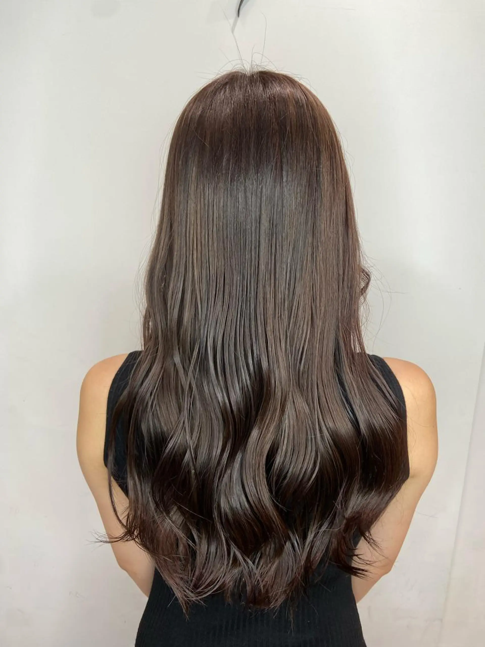 カラー ブラウンカラー ショコラブラウン 杉江花琳/ メンズヘア/韓国ヘアのヘアスタイル