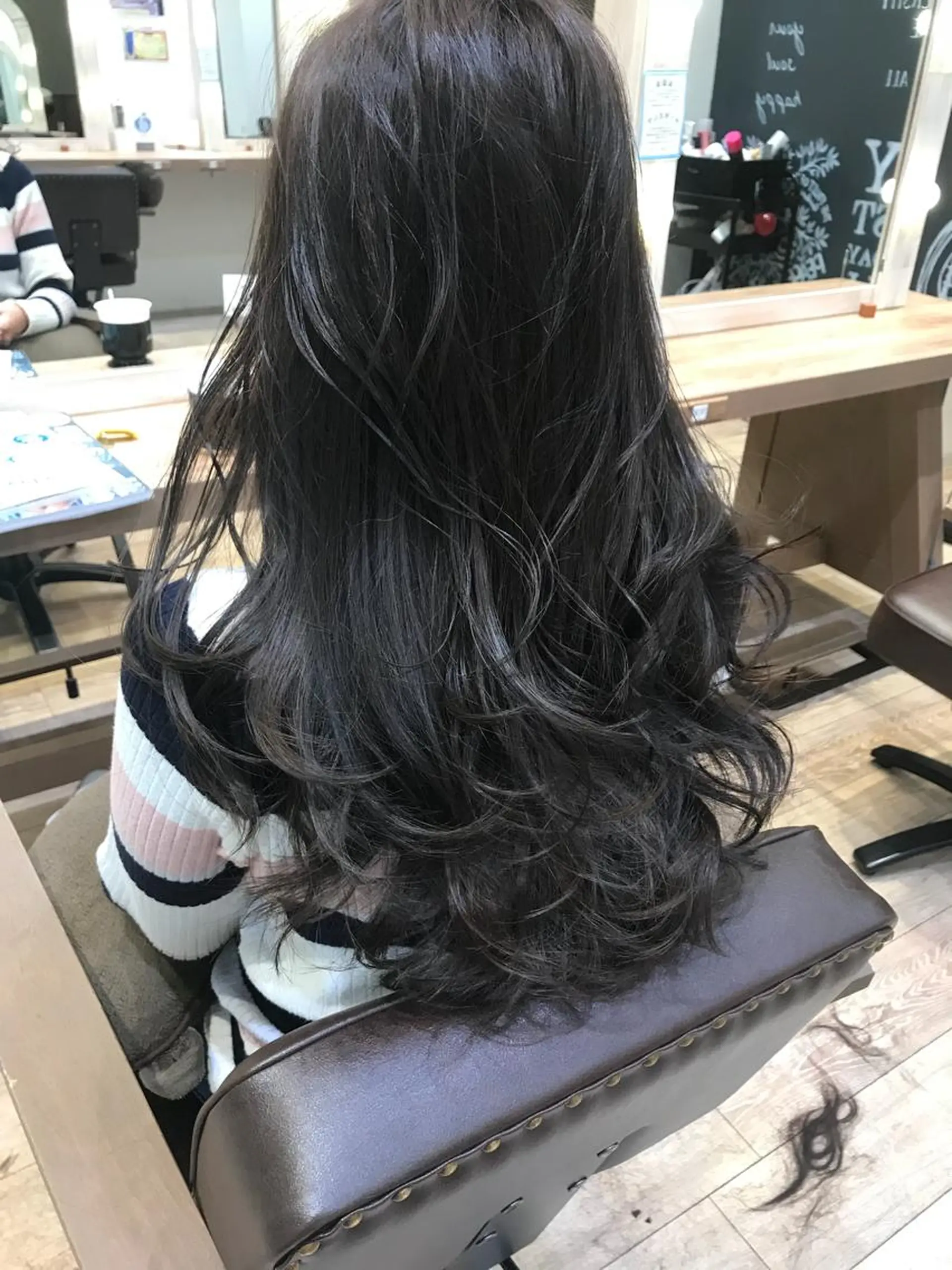 ロング 外国人風カラー ハイライト ✨酸性ストレート✨ 南川だいさくのヘアスタイル