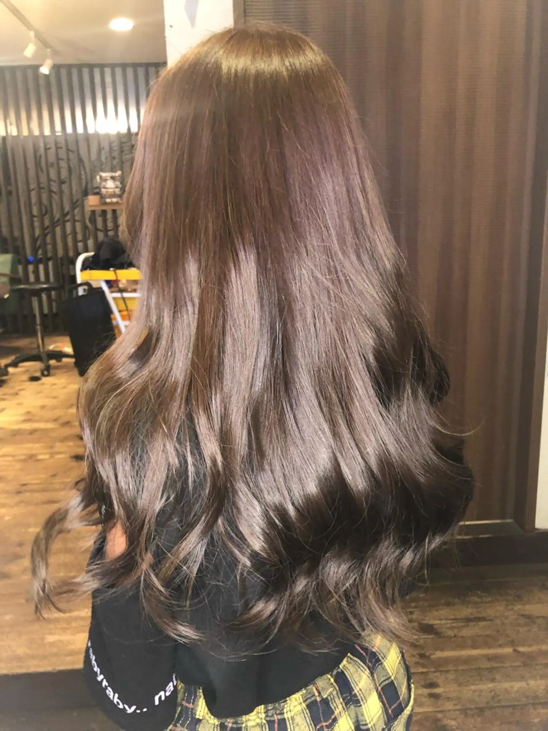 ロング カラー キッズ ブリーチ ブリーチなしカラー 刀根 亮馬のヘアスタイル