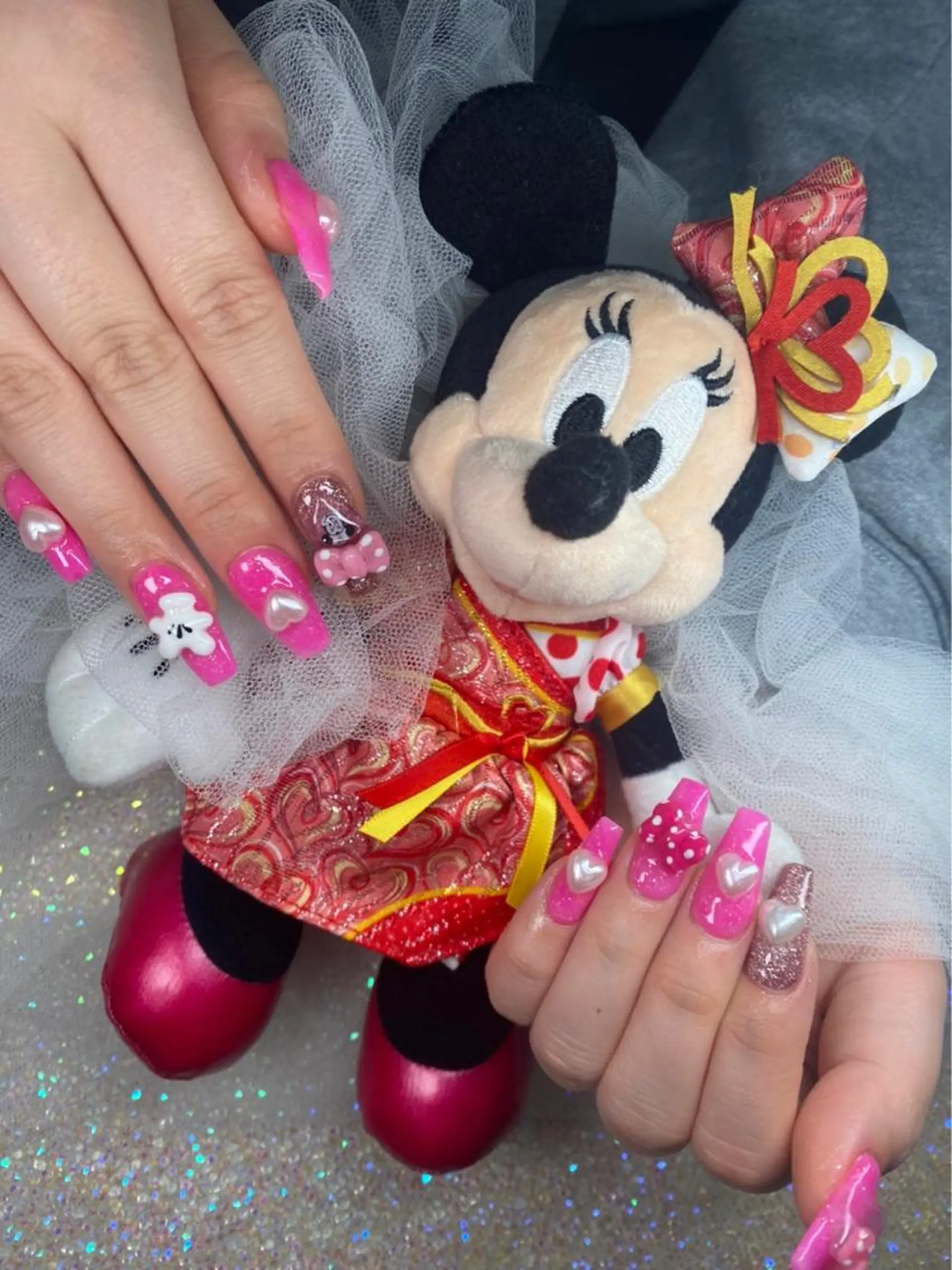 ミディアム ネイル 《LB》ラブリエ Nail&eyeのマツエク・マツパデザイン