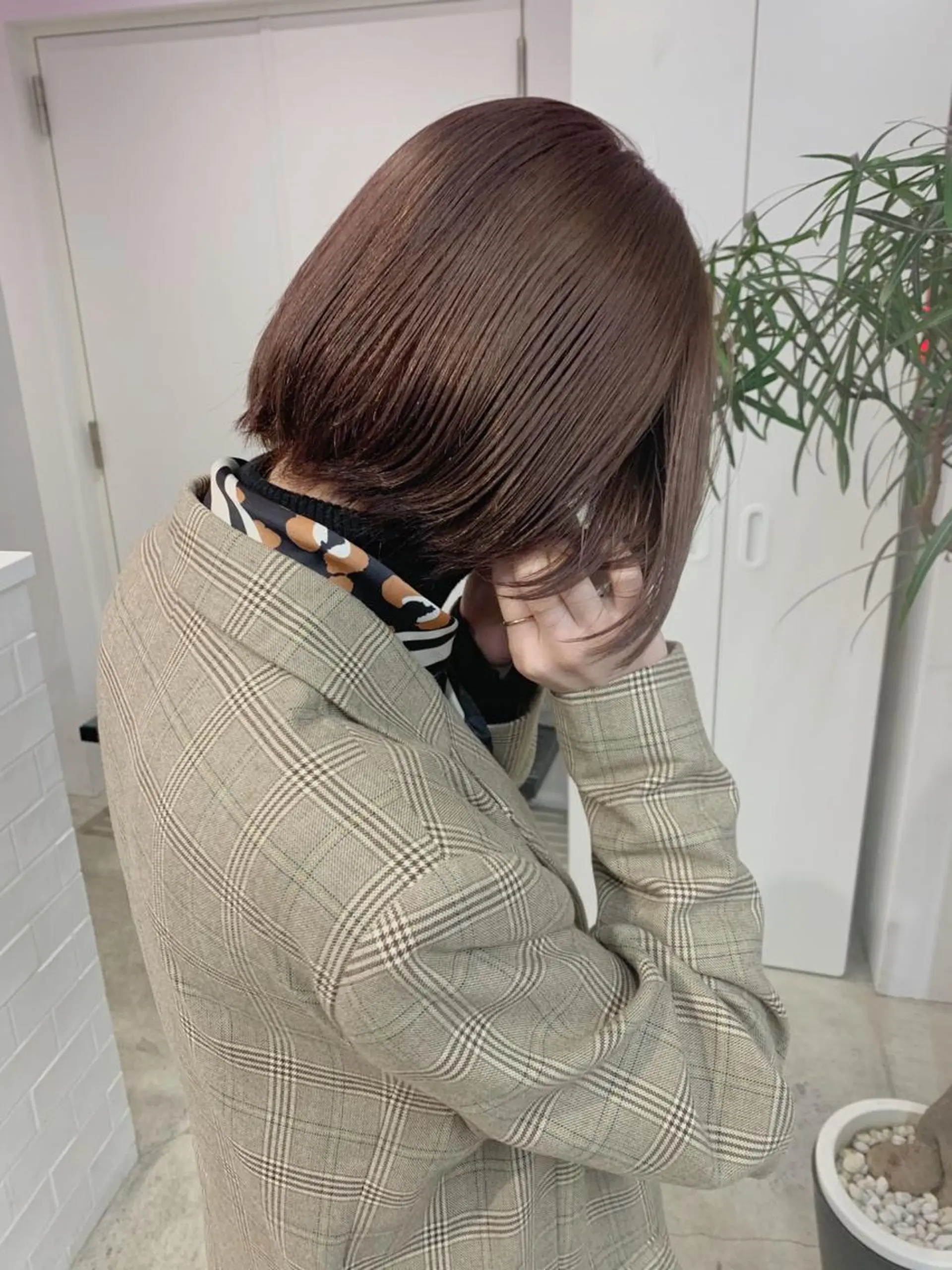 ショート 韓国風/髪質改善 赤み消し✨junkiのヘアスタイル