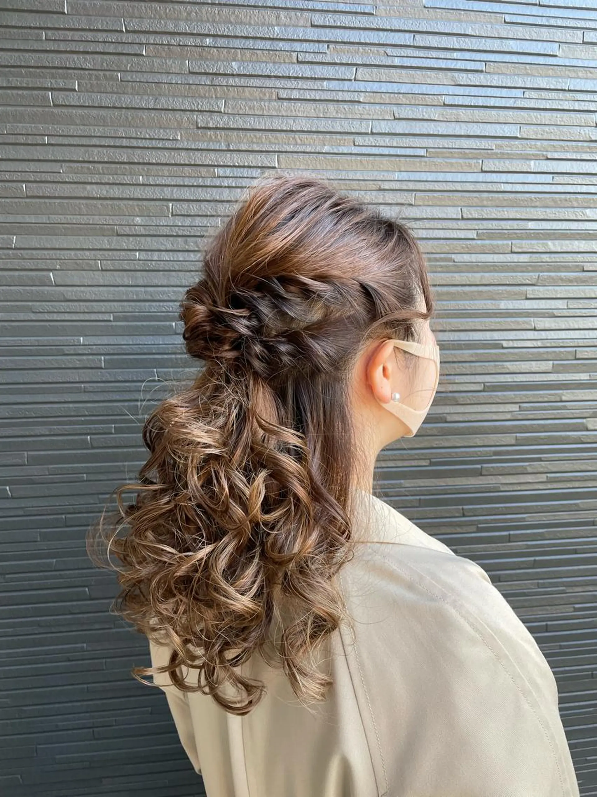 ヘアアレンジ 入学式 卒業式のヘアスタイル 27salon yuinaのネイルデザイン