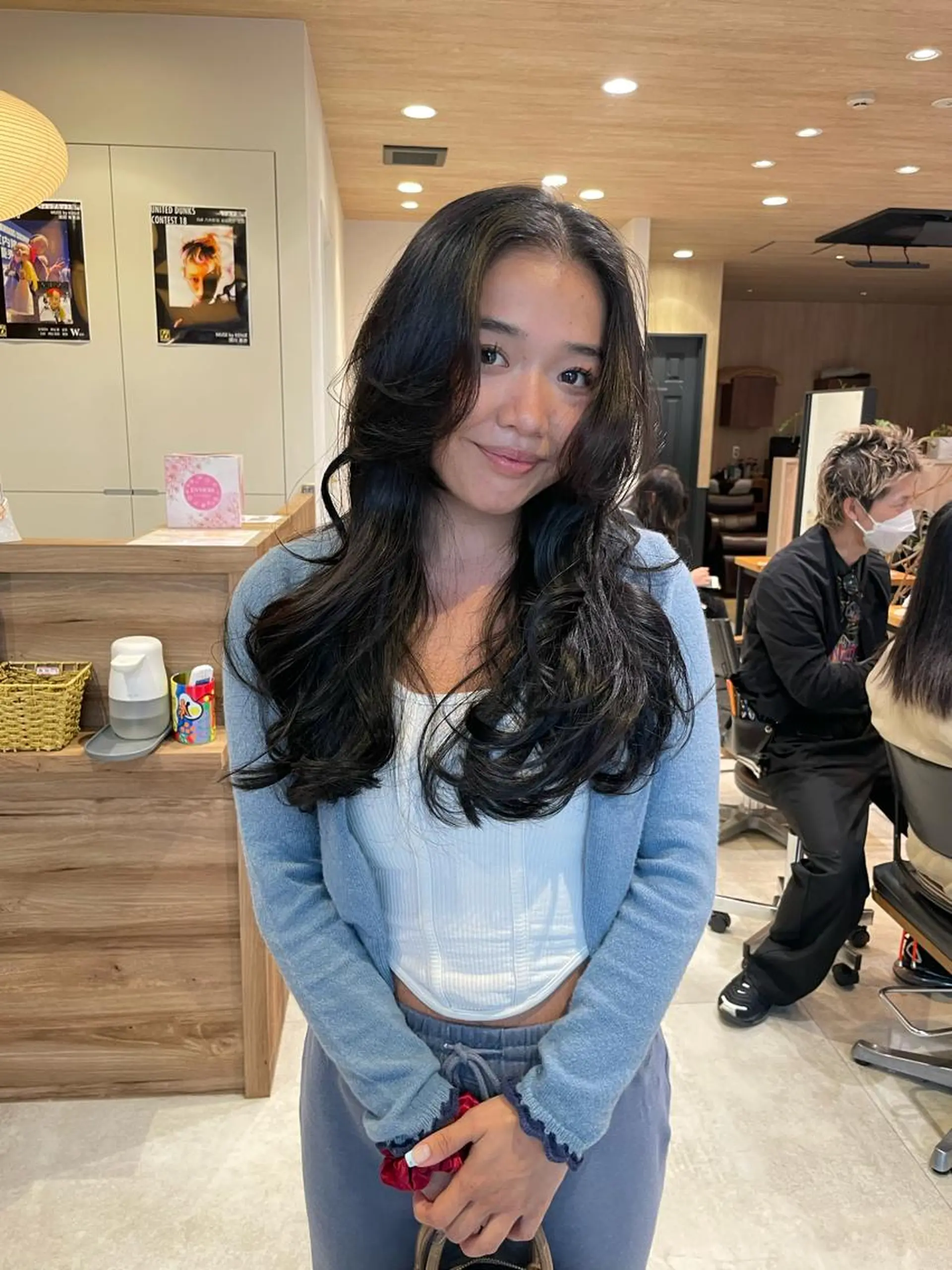 ロング うる艶レイヤーカット hinakoのヘアスタイル