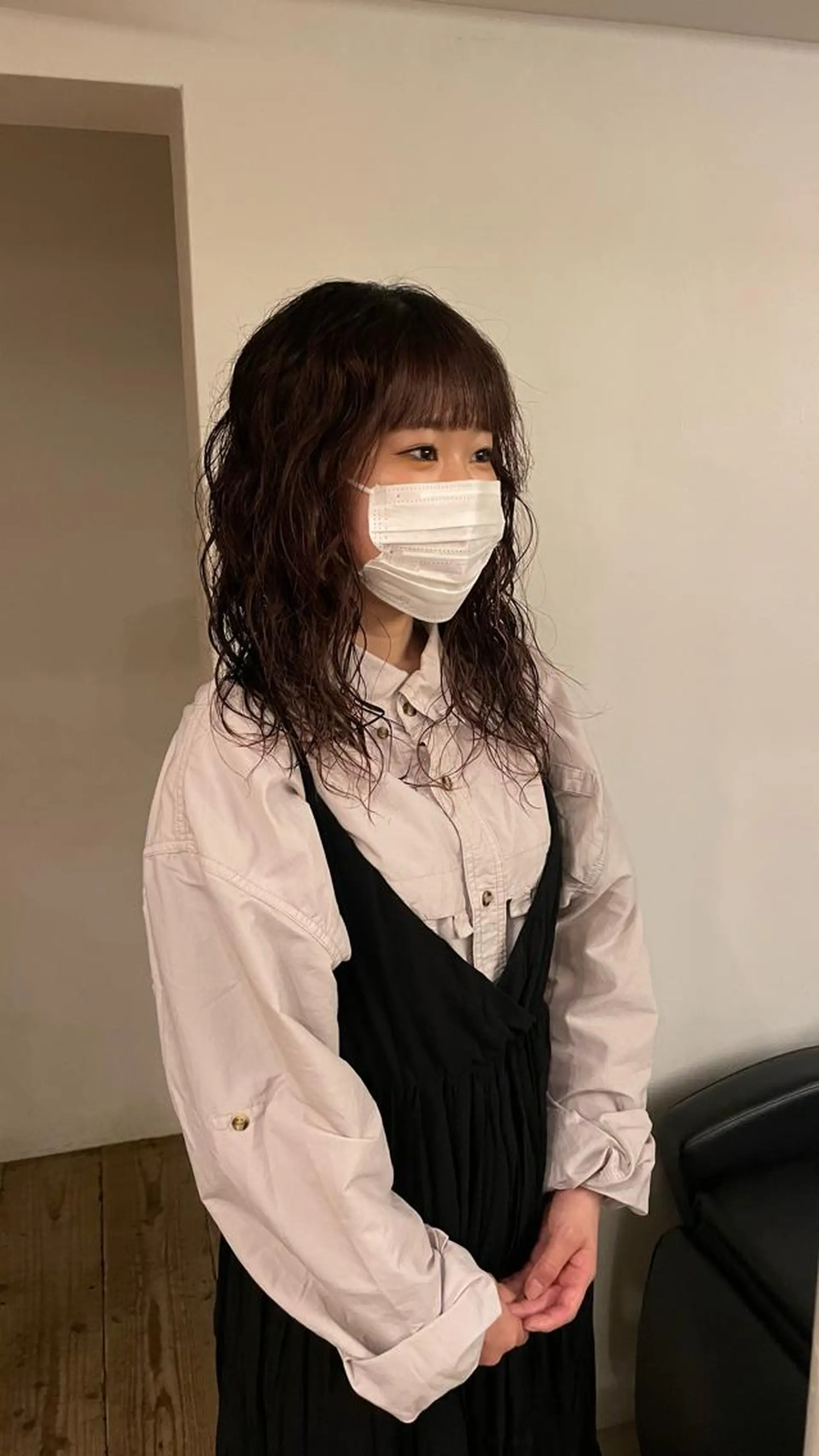 セミロング カラー パーマ 原宿/ケパーマ 🧺ユウマのヘアスタイル