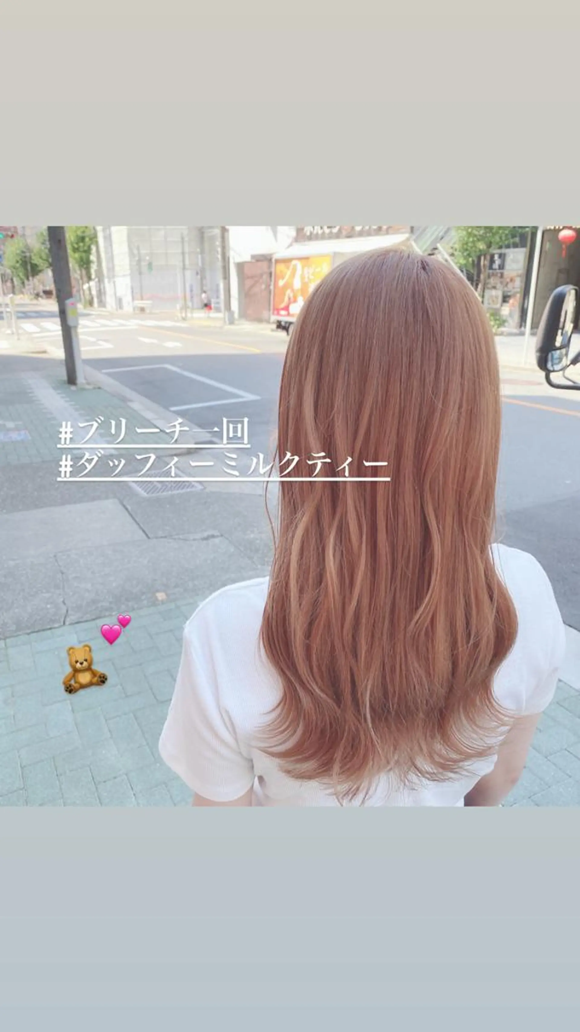 ミディアム カット ヘアカラー 代表山口ひな 髪質改善のプロのヘアスタイル