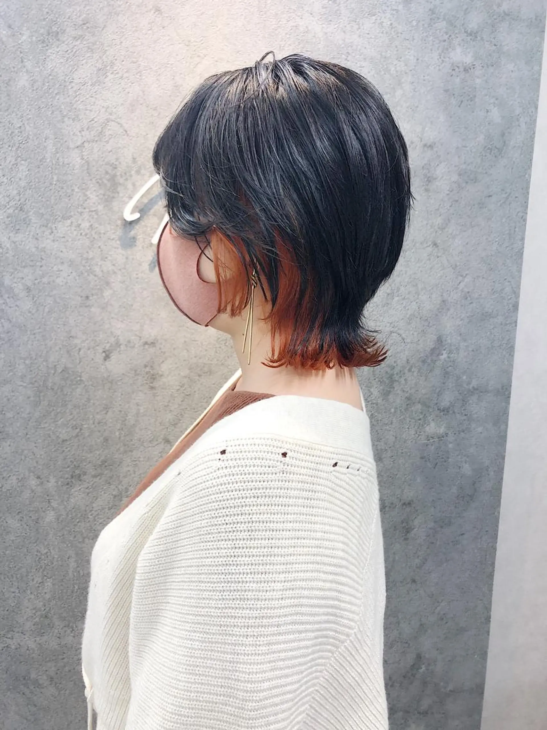 ショート ウルフカット カット ヘアカラー トリートメント 所渉/韓国レイヤー /ウルフカットのヘアスタイル