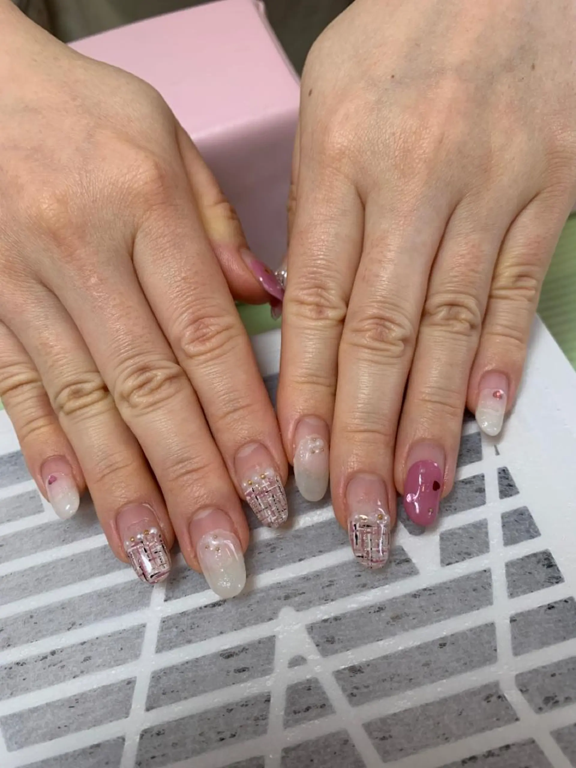 ネイル La neige* yuki 🥯🍑のネイルデザイン