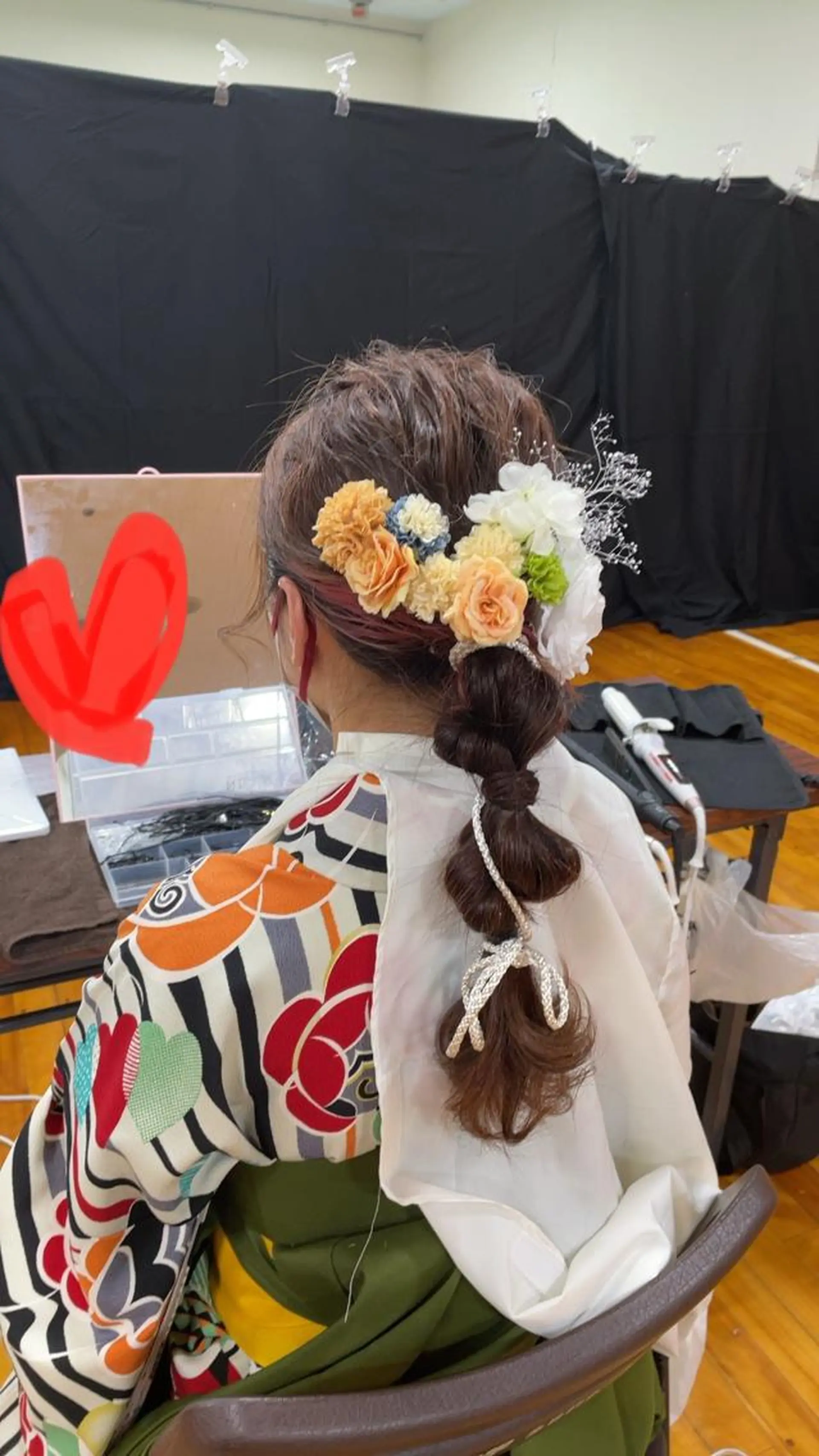 ロング ヘアアレンジ ヘアセット 24beauty /nanamiの眉毛・アイブロウイメージ