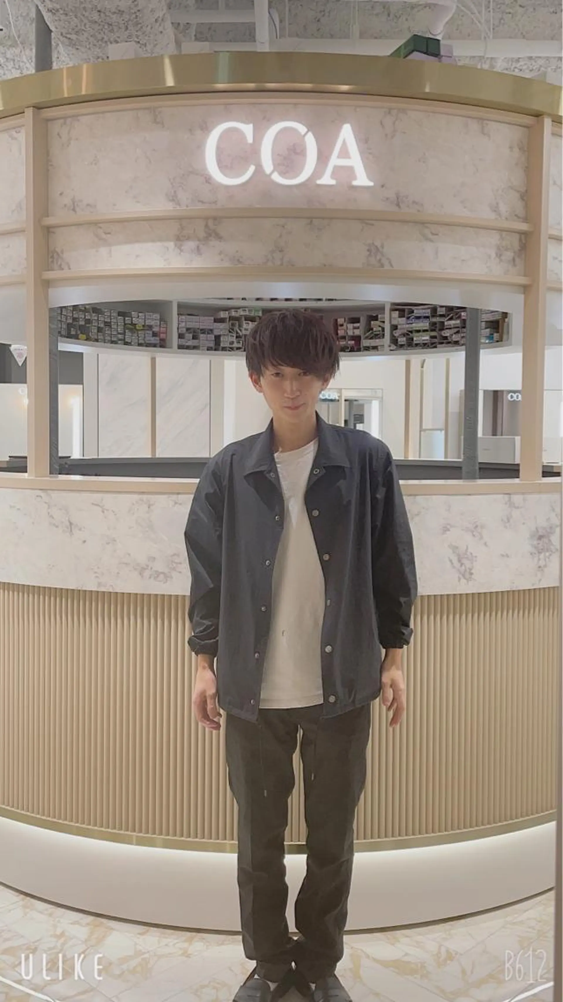 ショート メンズ COA GINZA 空也/前髪/顔まわりのヘアスタイル