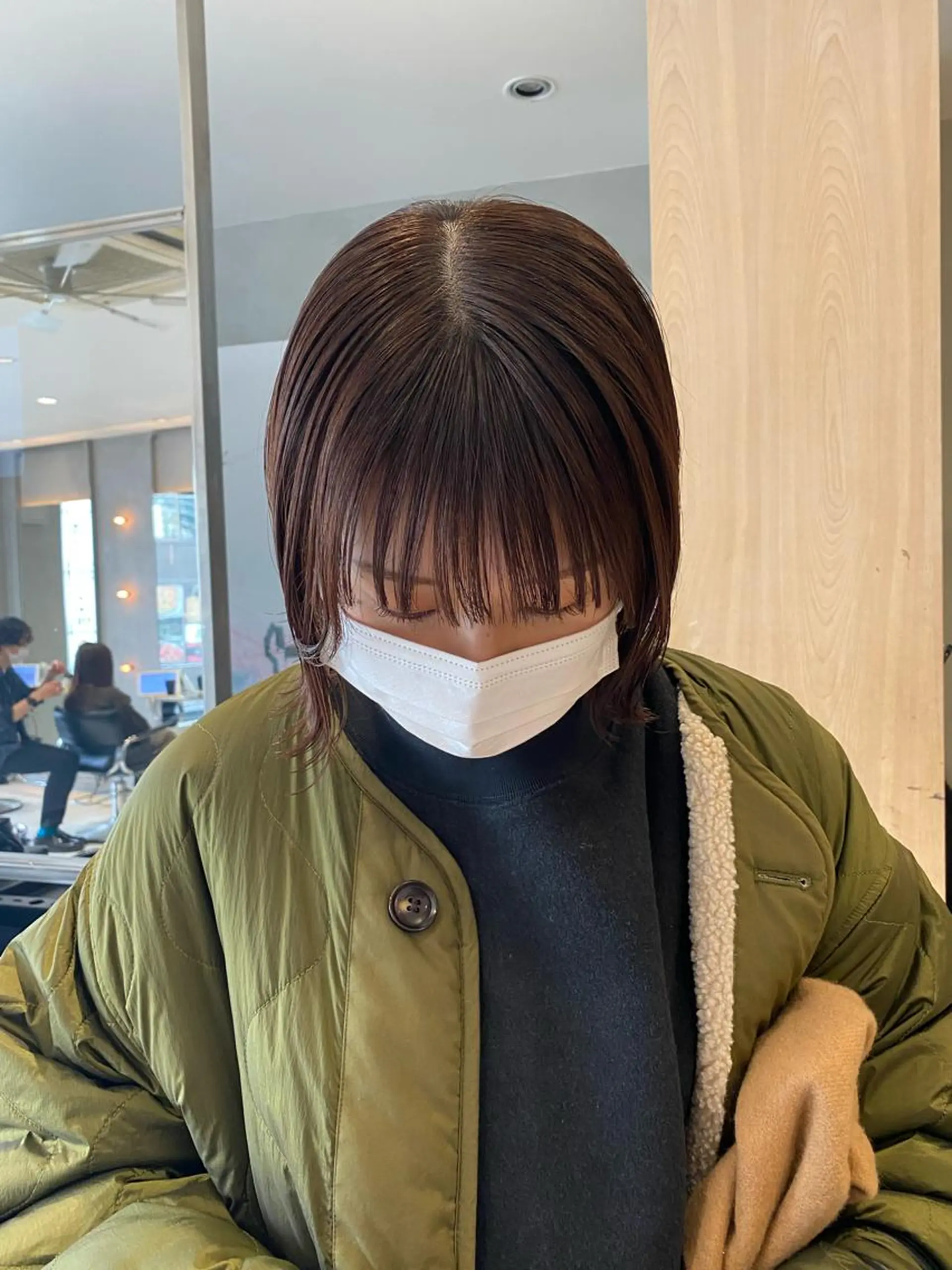 ショート カラー 艶髪/ダークトーン 🩶丸山日向のヘアスタイル